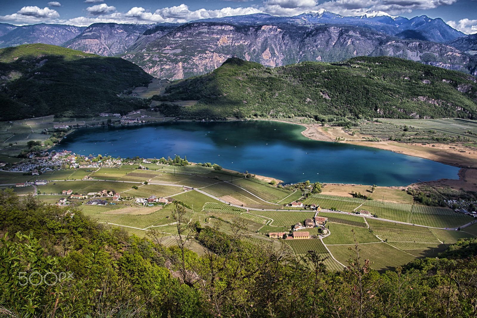 Canon EOS 500D (EOS Rebel T1i / EOS Kiss X3) + Tamron 18-270mm F3.5-6.3 Di II VC PZD sample photo. Lago di caldaro photography