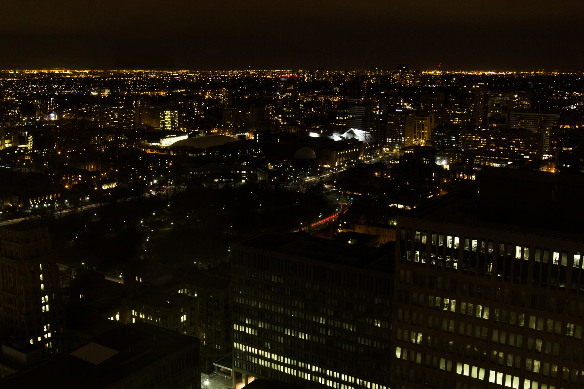 Sigma 24mm F1.4 DG HSM Art sample photo. City lights in the six photography