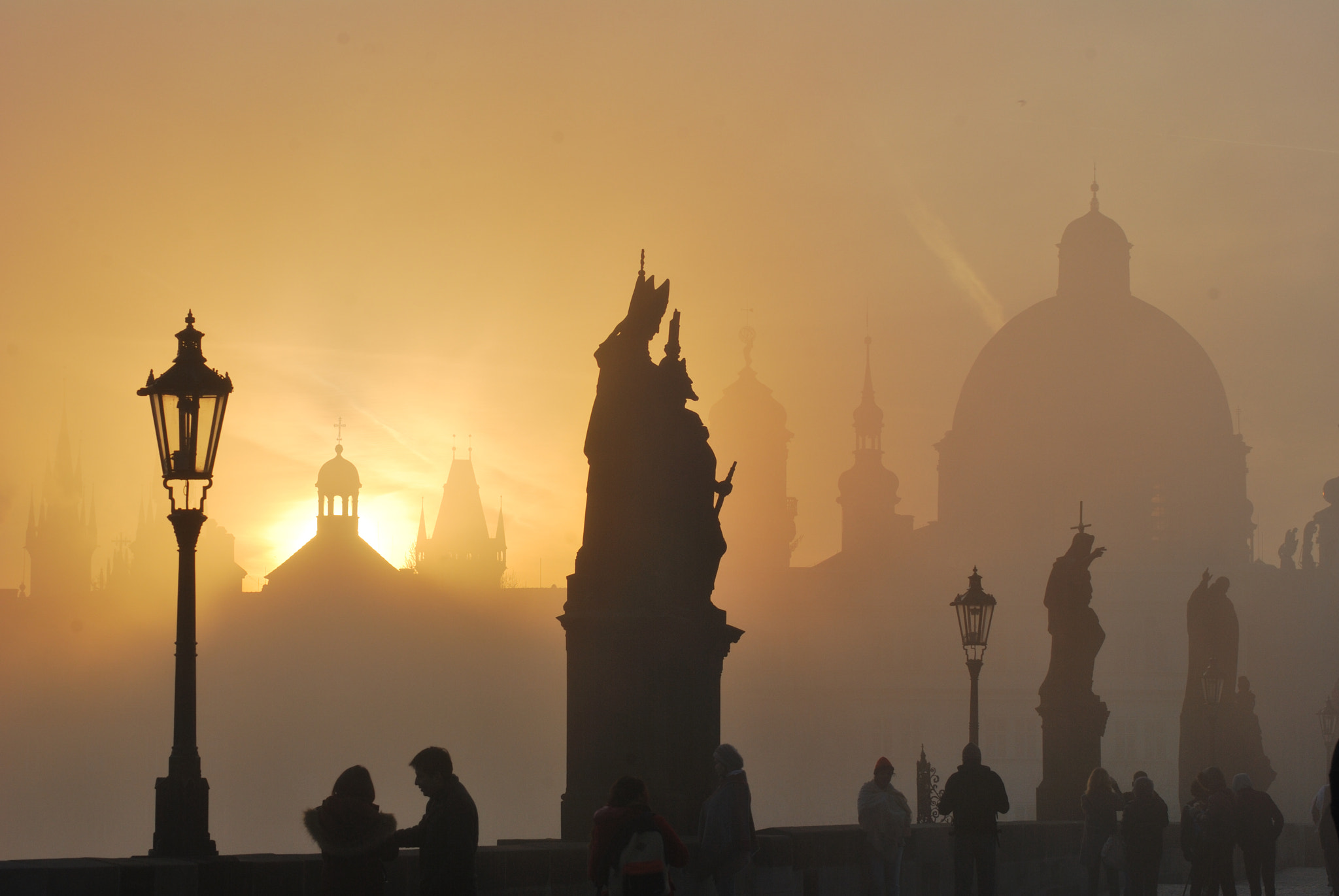 Nikon D60 sample photo. Atmosphere of old prague photography