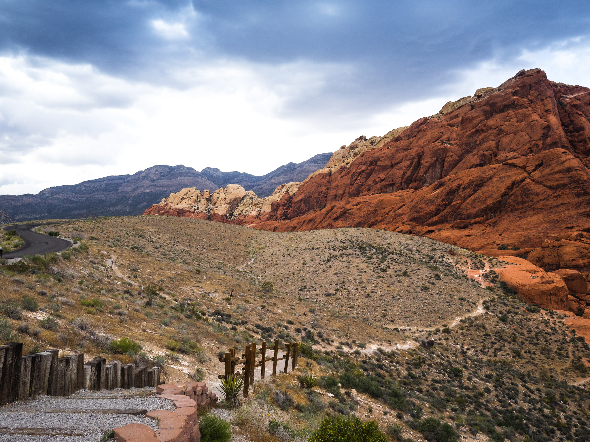 Olympus OM-D E-M1 + Olympus M.Zuiko Digital 17mm F1.8 sample photo. Red rock canyon photography