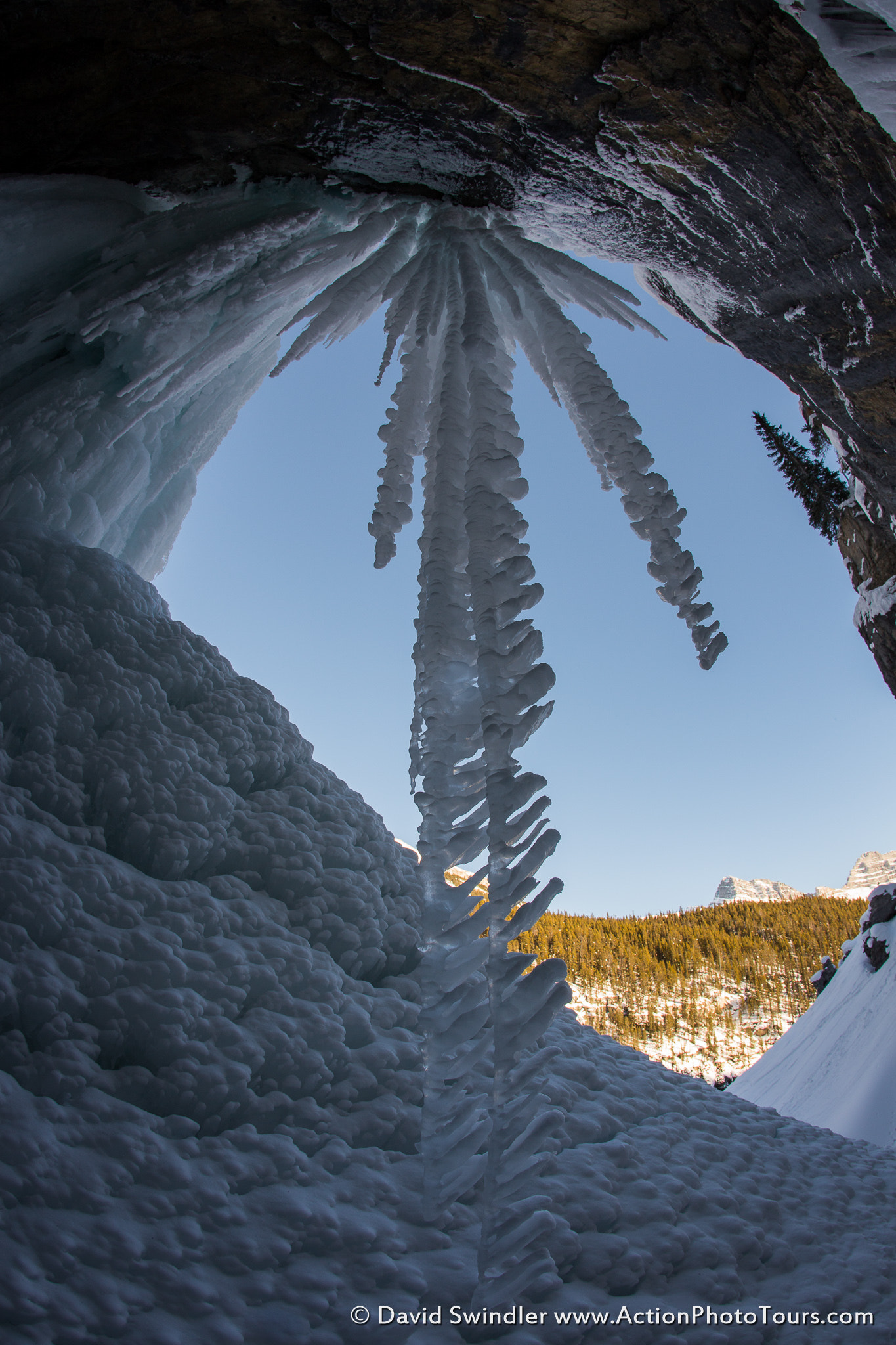 Canon EOS 6D + Canon EF 15mm F2.8 Fisheye sample photo. Frozen panther falls photography