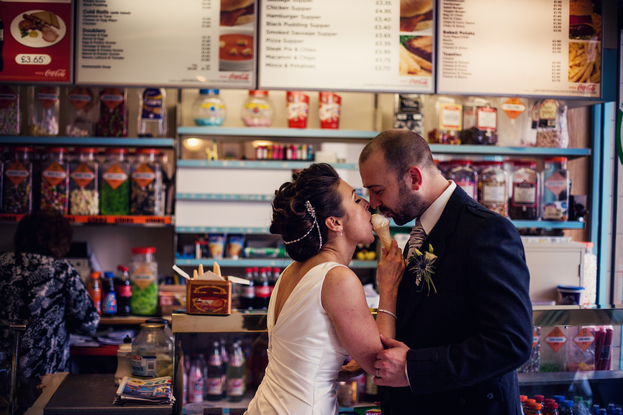 Canon EF 50mm F1.4 USM sample photo. St andrews in the square wedding, glasgow photography