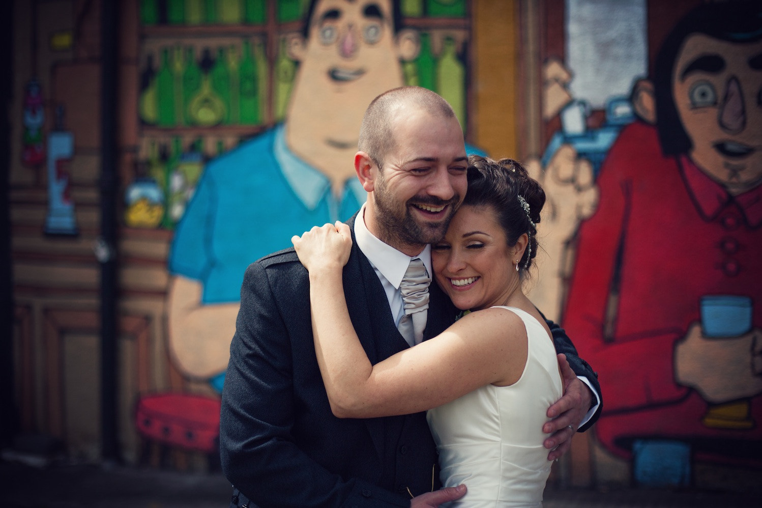 Canon EF 50mm F1.4 USM sample photo. St andrews in the square wedding, glasgow photography