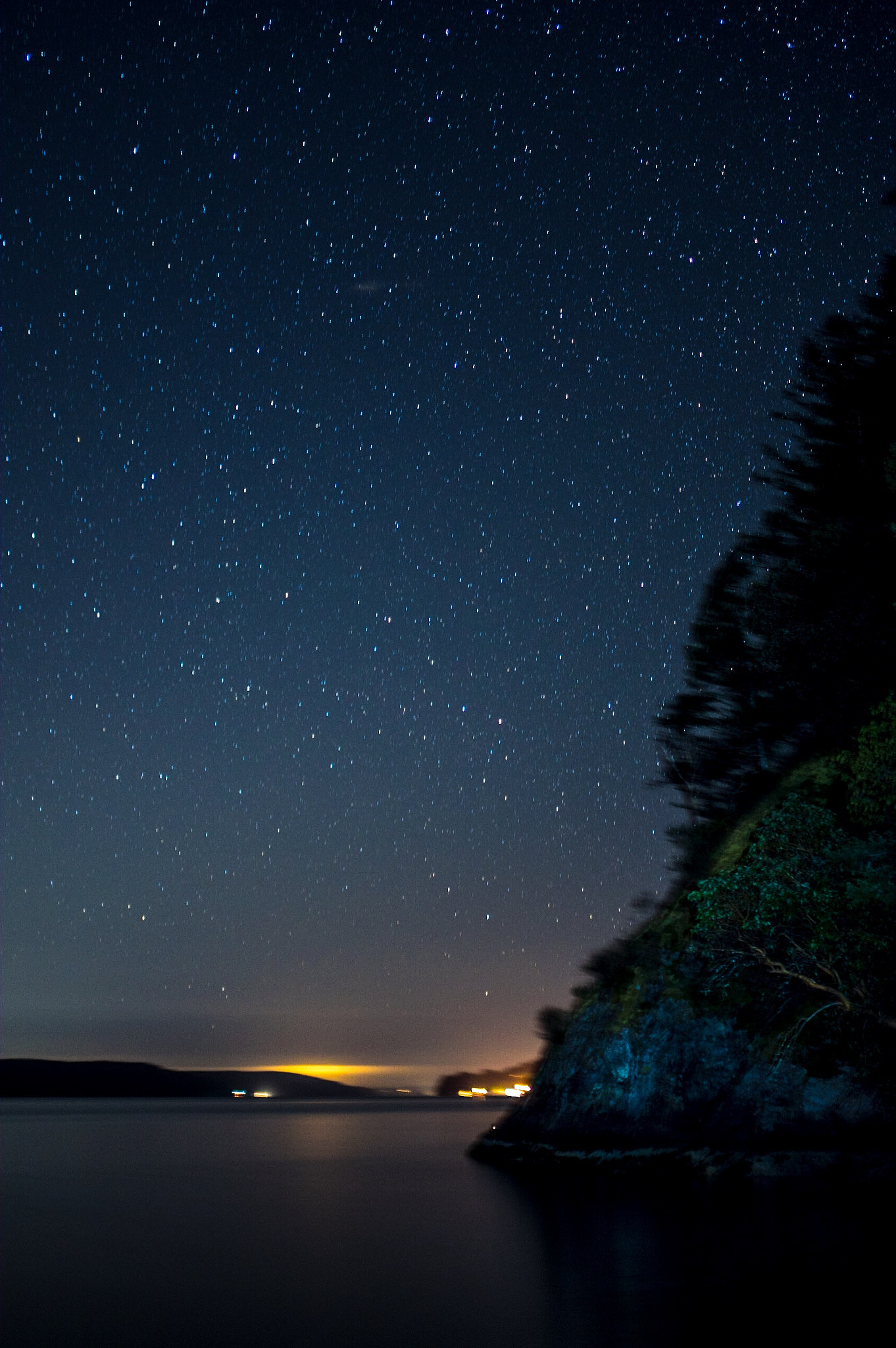 Pentax K-3 II + HD Pentax-FA 35mm F2 AL sample photo. Hood canal stars photography