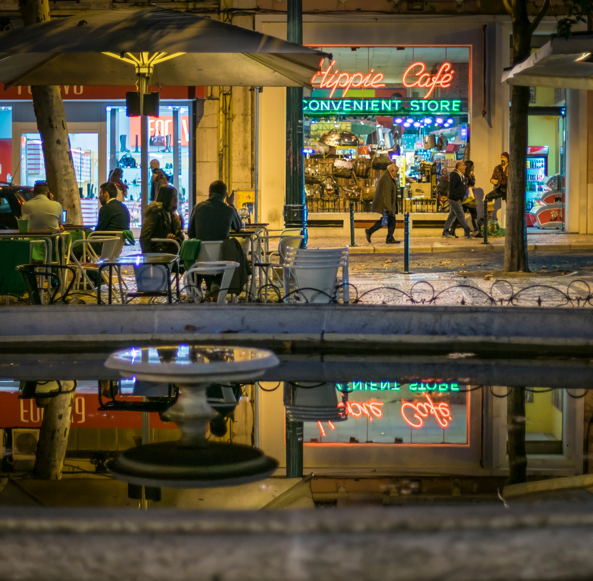 Sony a7 + Canon EF 50mm F1.4 USM sample photo. By the lisbon hotel reflections photography