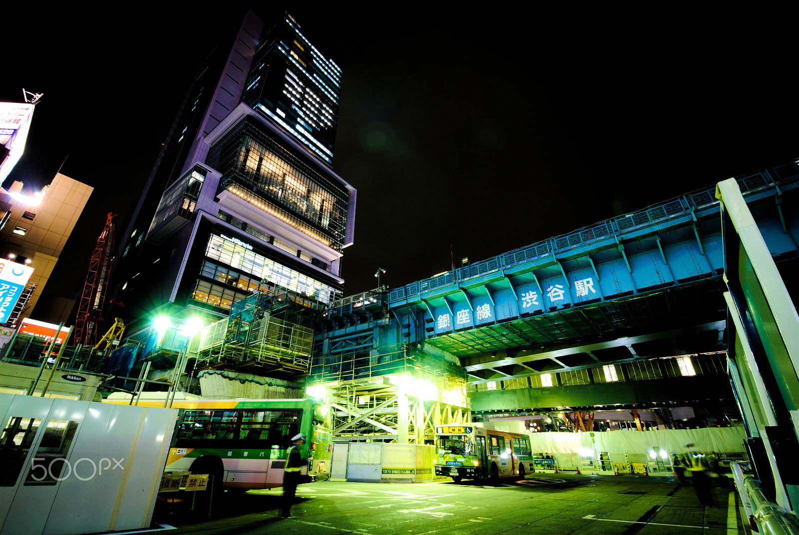 Nikon D40X sample photo. Under construction photography