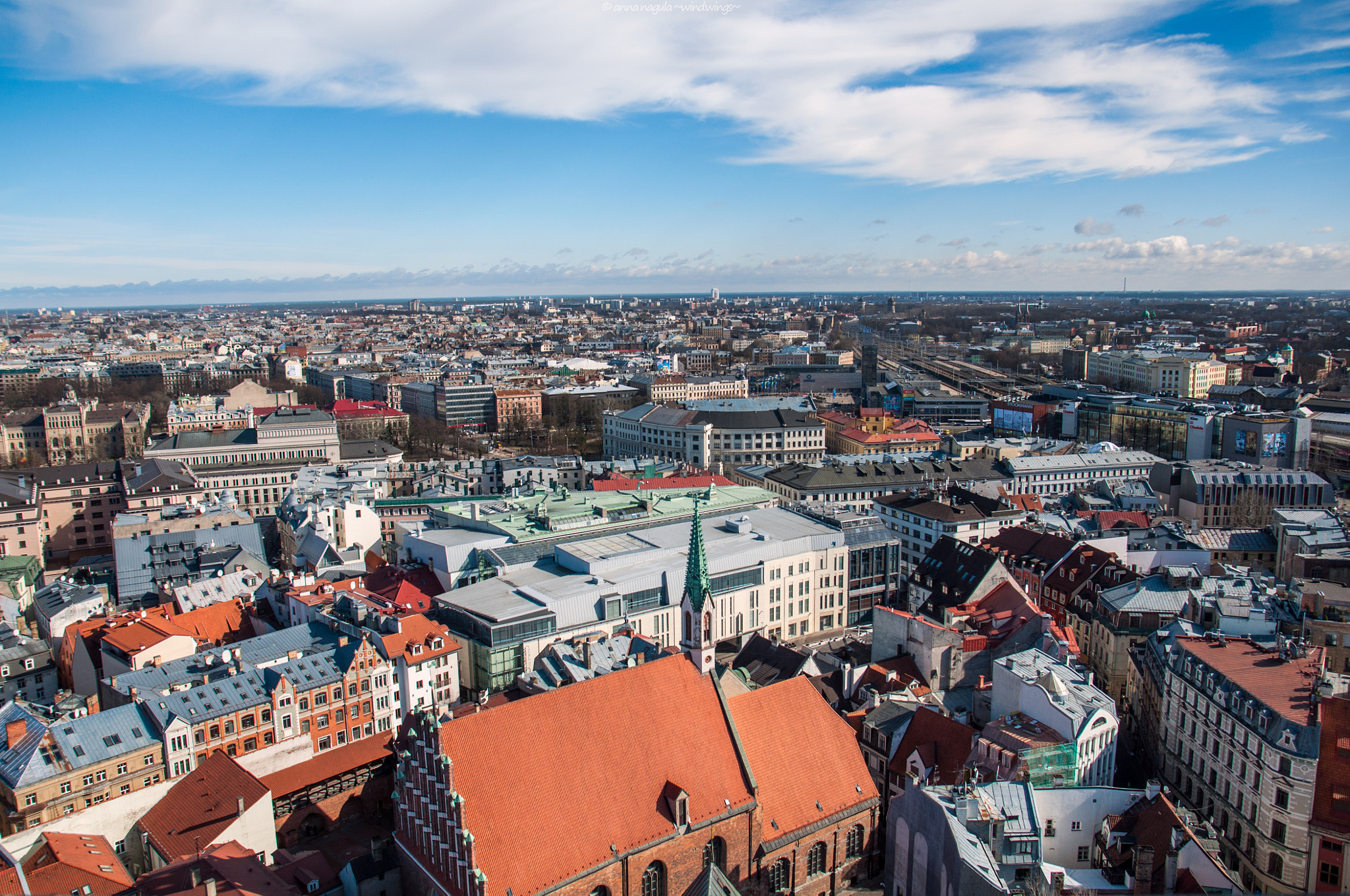 Sigma 17-70mm F2.8-4 DC Macro OS HSM | C sample photo. Old riga, view from saint peter cathedral photography