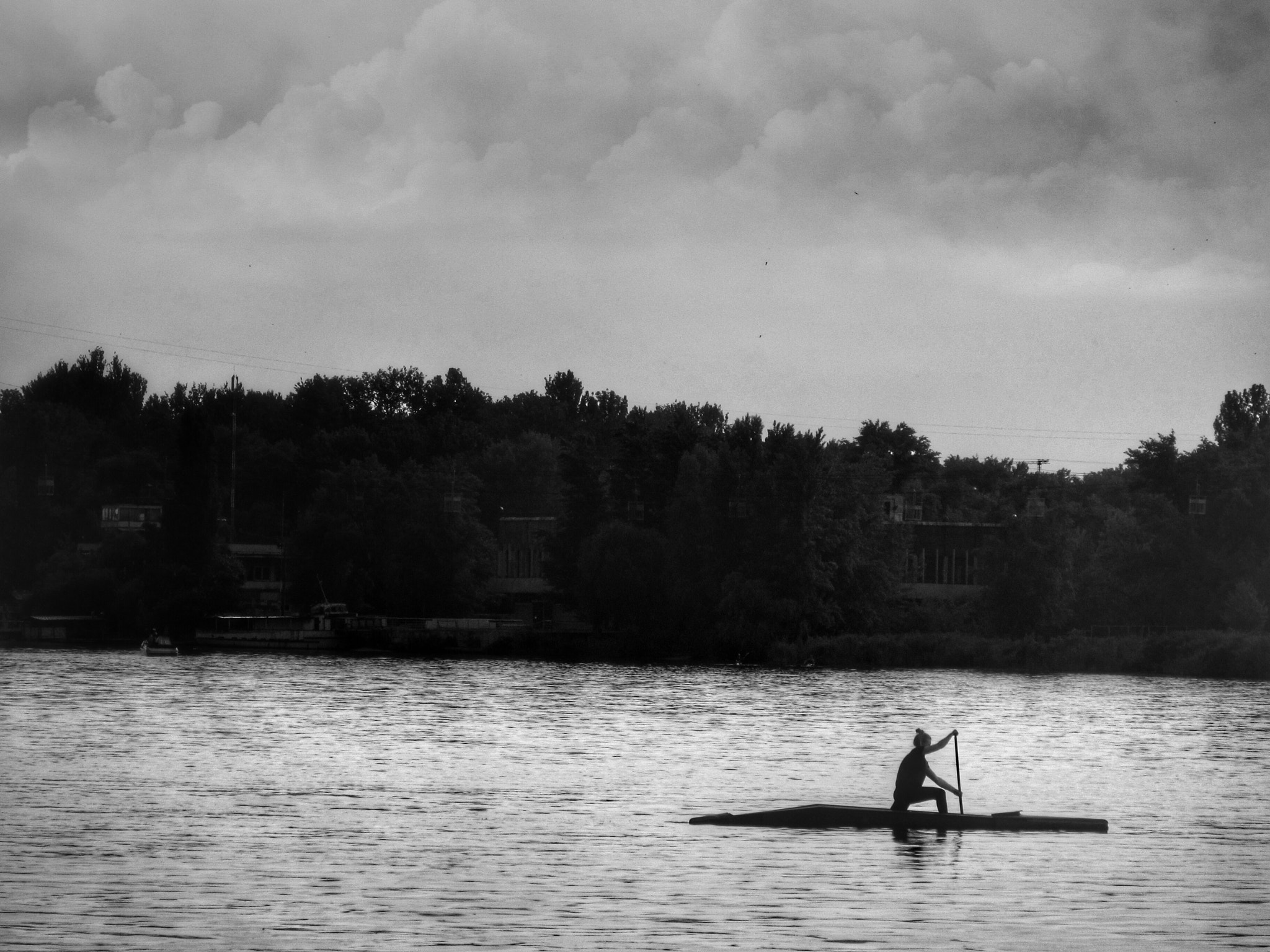 Canon PowerShot SD4500 IS (IXUS 1000 HS / IXY 50S) sample photo. The man and the river. photography