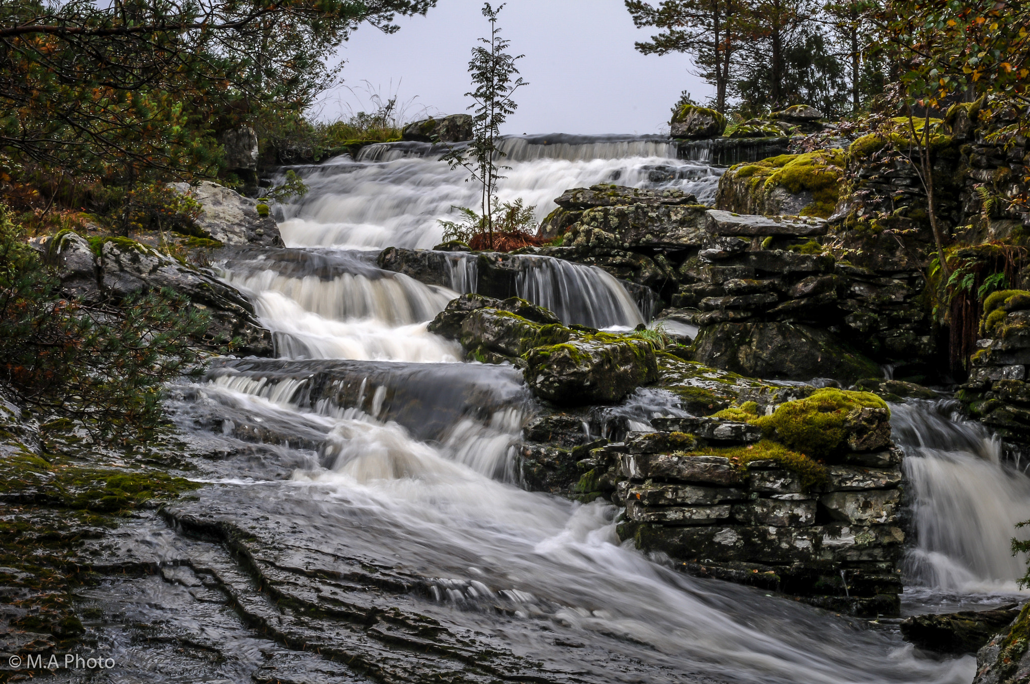 Nikon D300 + Nikon AF Micro-Nikkor 60mm F2.8D sample photo. Waterfall photography
