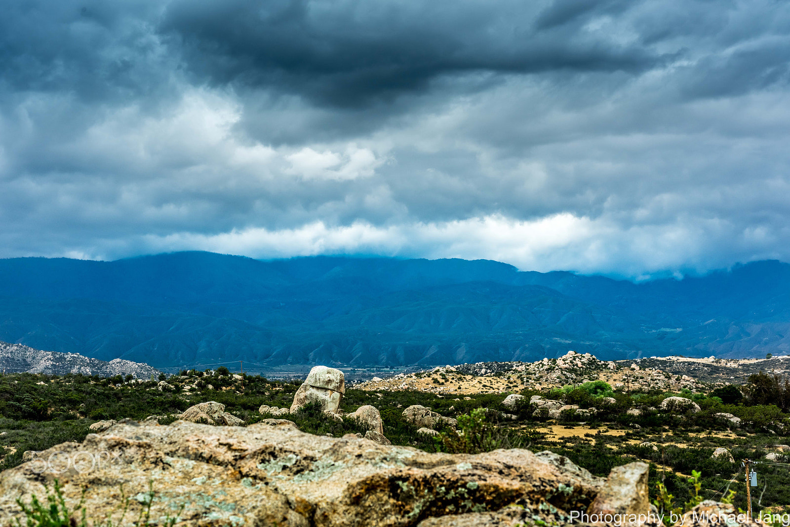 Nikon D810 + Nikon AF Micro-Nikkor 60mm F2.8D sample photo. Cloudy day of pechanga canyon photography