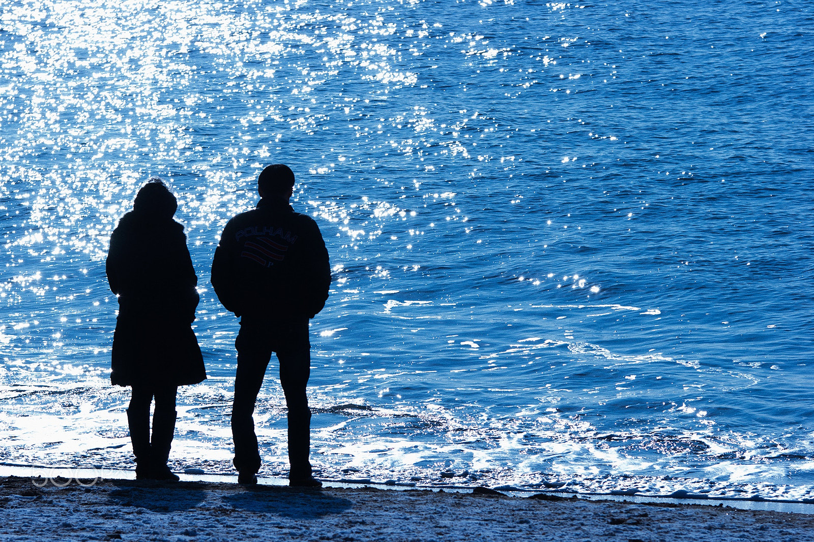 Sony Alpha DSLR-A500 + Tamron SP AF 70-200mm F2.8 Di LD (IF) MACRO sample photo. Cold sea photography