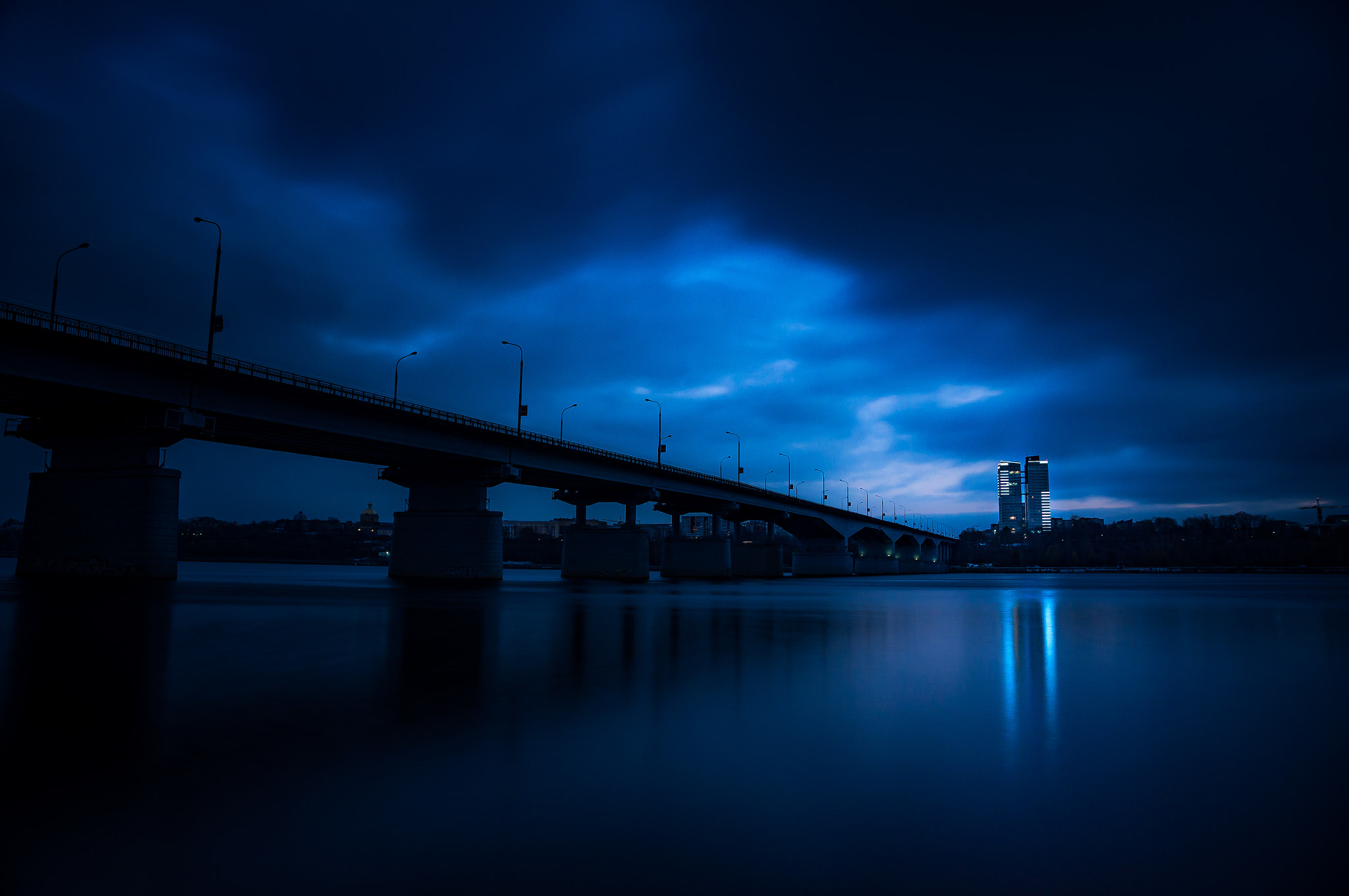 Sony Alpha DSLR-A580 sample photo. Dark bridge photography