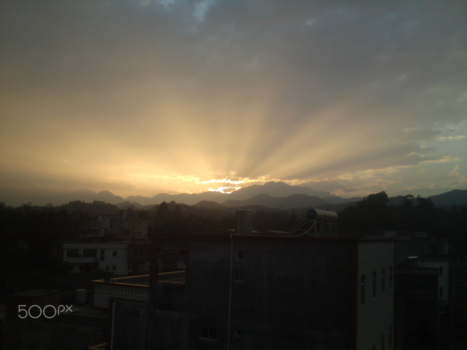 Sony Ericsson W995 sample photo. 我的家乡石灰坝 photography