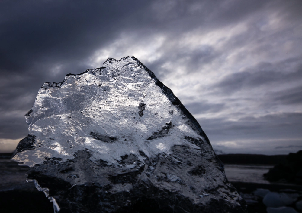 Leica Tri-Elmar-M 16-18-21mm F4 ASPH sample photo. Natural ice on the beach 9 photography