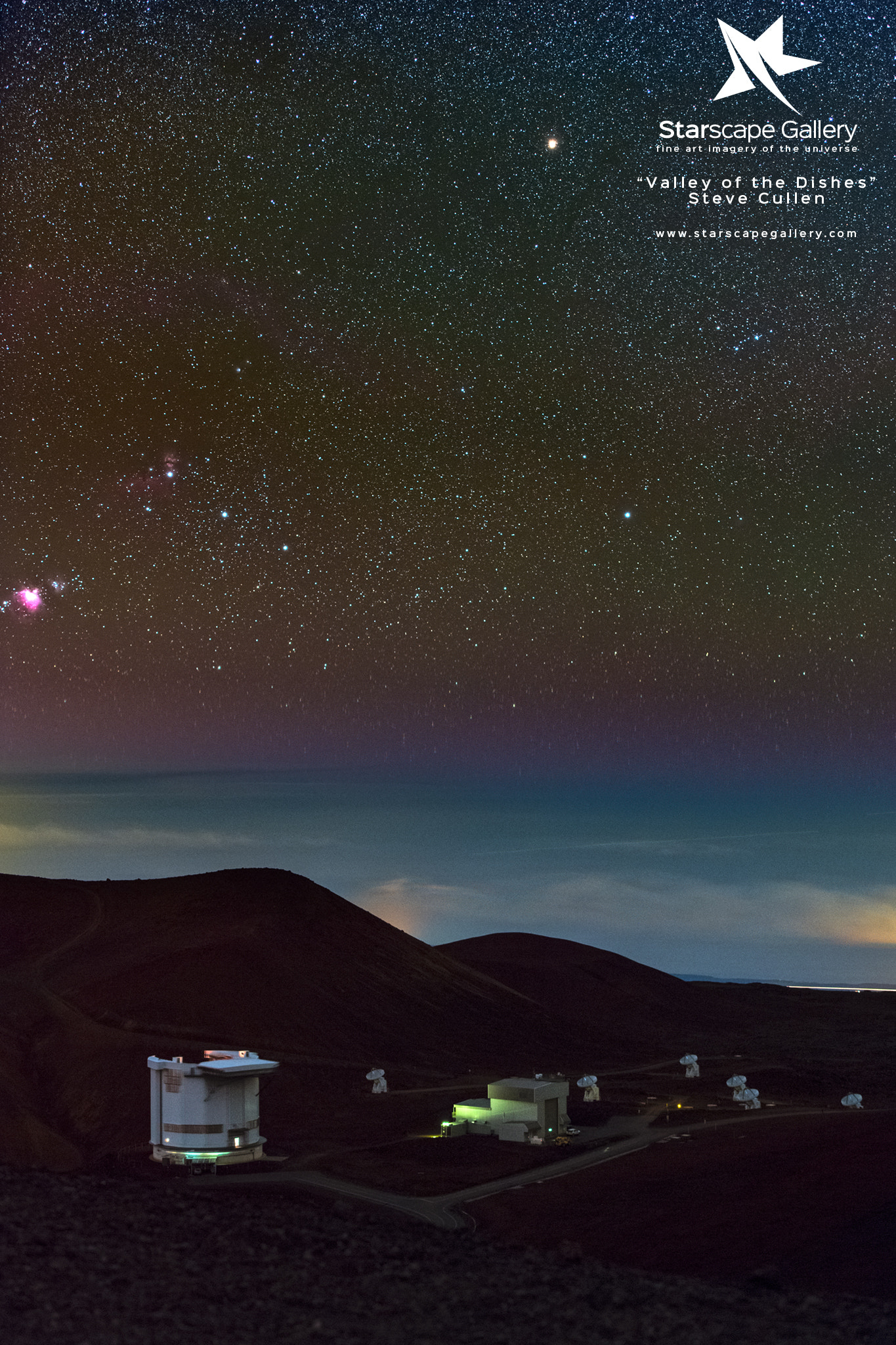 Nikon D810A + Nikon AF-S Nikkor 70-200mm F2.8G ED VR II sample photo. Valley of dishes photography