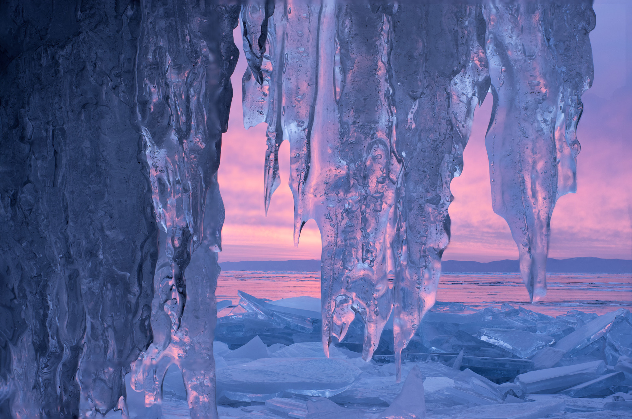 Pentax smc FA 43mm F1.9 Limited sample photo. Baikal sunrise photography