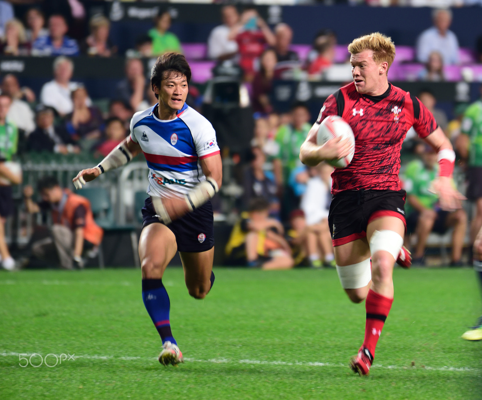 Nikon D810A + Nikon AF-S Nikkor 200-500mm F5.6E ED VR sample photo. Rugby in hong kong photography