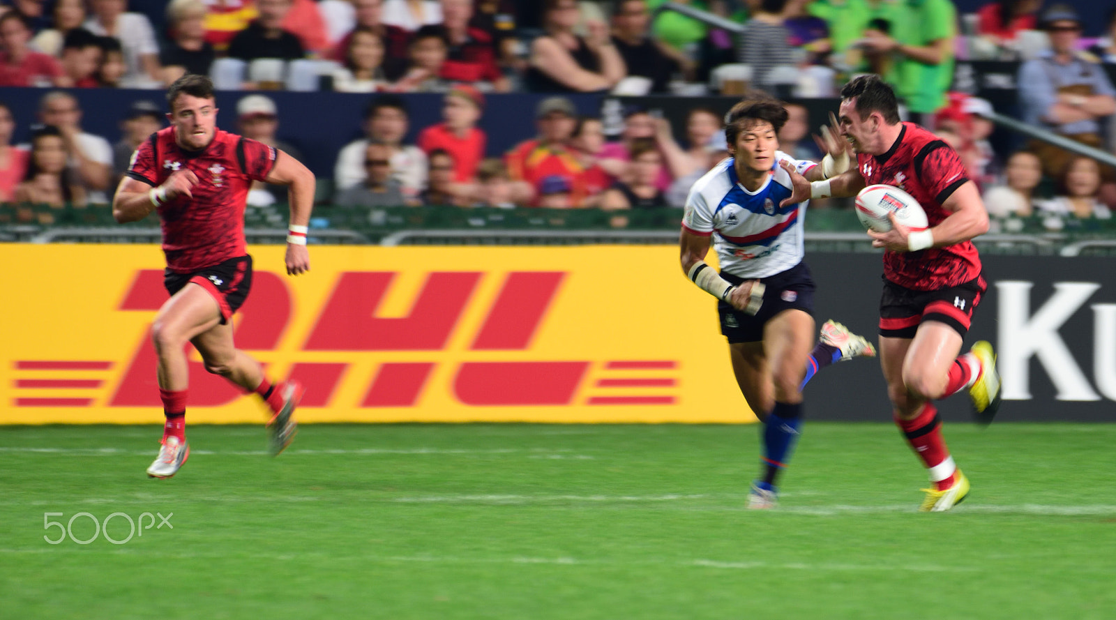 Nikon D810A + Nikon AF-S Nikkor 200-500mm F5.6E ED VR sample photo. Rugby in hong kong photography