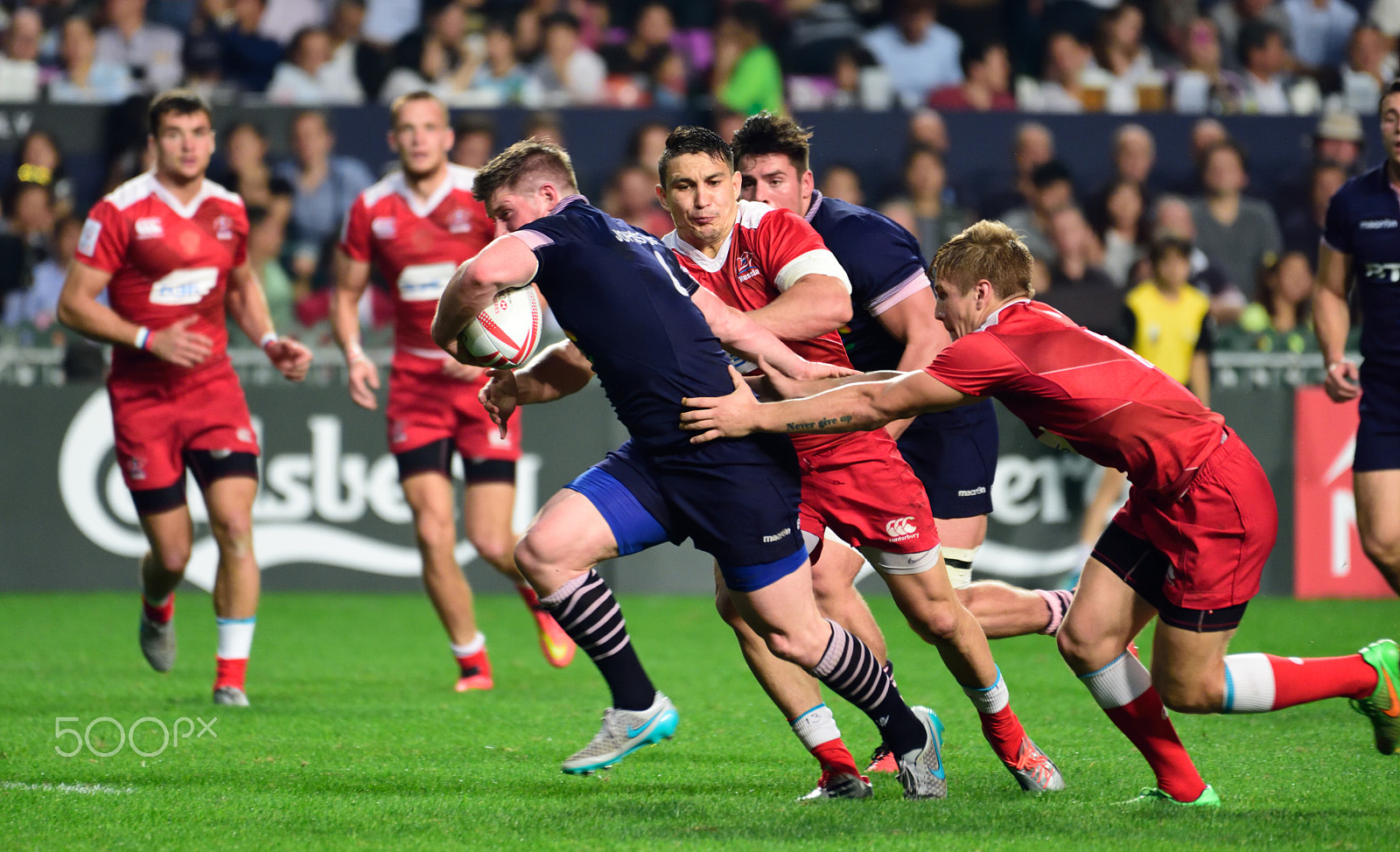 Nikon D810A + Nikon AF-S Nikkor 200-500mm F5.6E ED VR sample photo. Rugby in hong kong photography