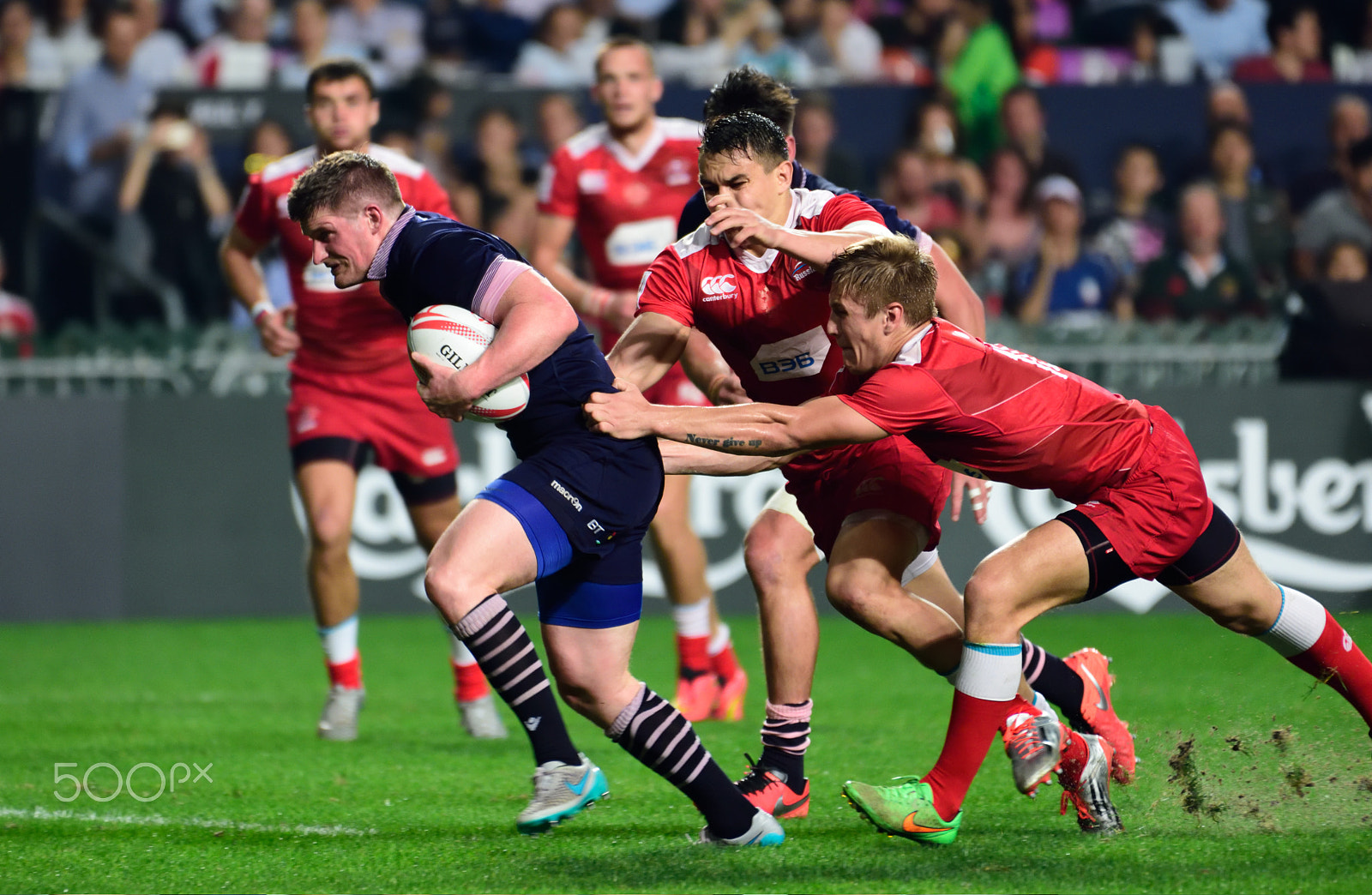 Nikon D810A + Nikon AF-S Nikkor 200-500mm F5.6E ED VR sample photo. Rugby in hong kong photography