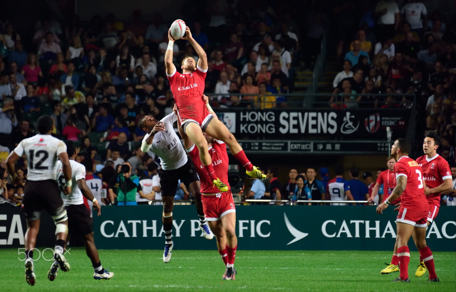 Nikon D810A + Nikon AF-S Nikkor 200-500mm F5.6E ED VR sample photo. Rugby in hong kong photography