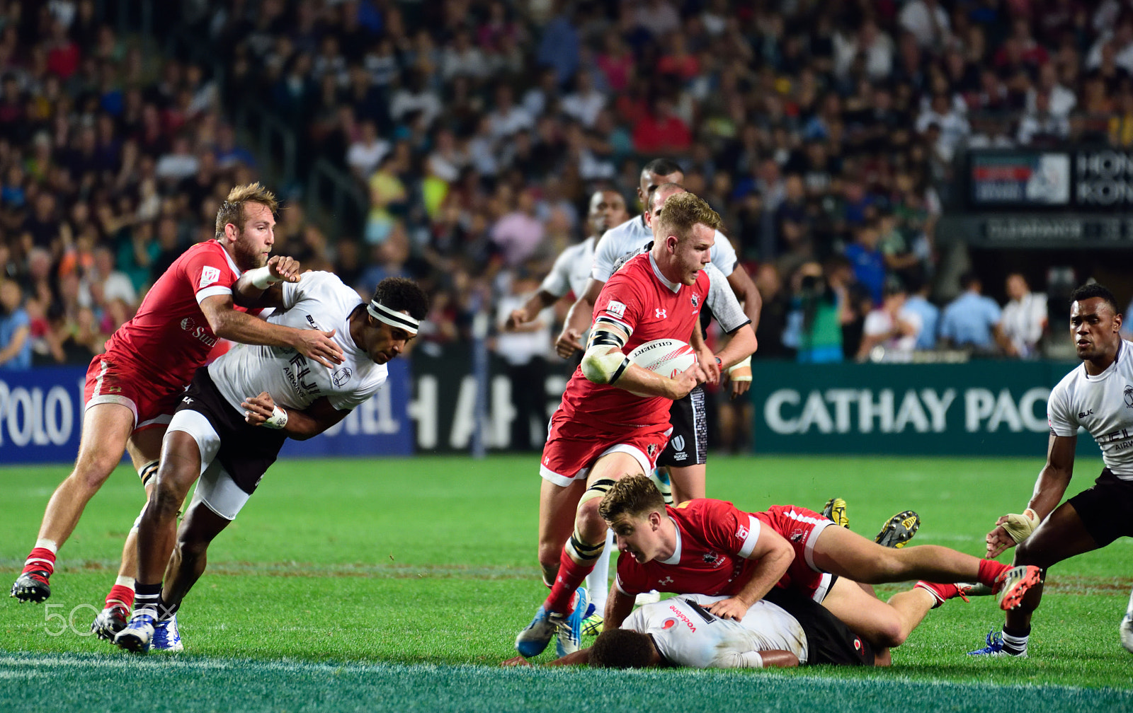 Nikon D810A + Nikon AF-S Nikkor 200-500mm F5.6E ED VR sample photo. Rugby in hong kong photography