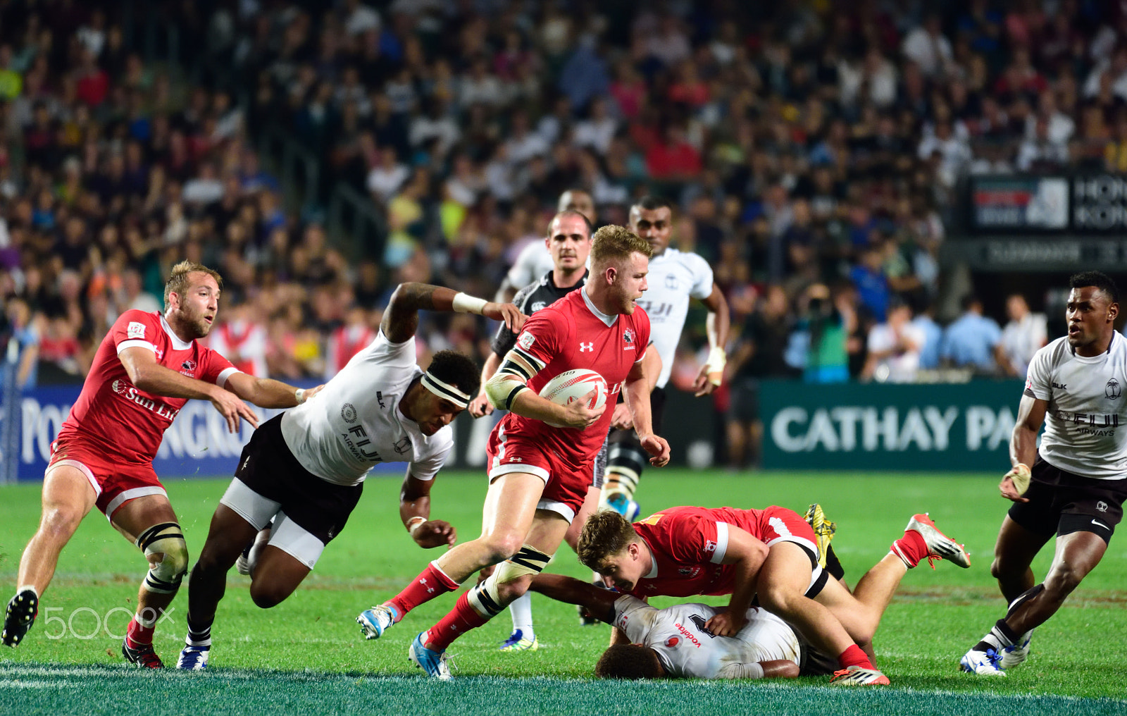 Nikon D810A + Nikon AF-S Nikkor 200-500mm F5.6E ED VR sample photo. Rugby in hong kong photography