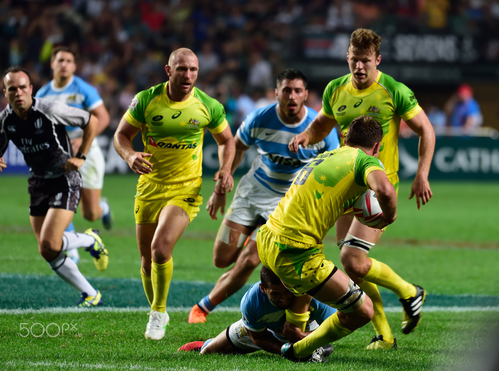 Nikon D810A sample photo. Rugby in hong kong photography