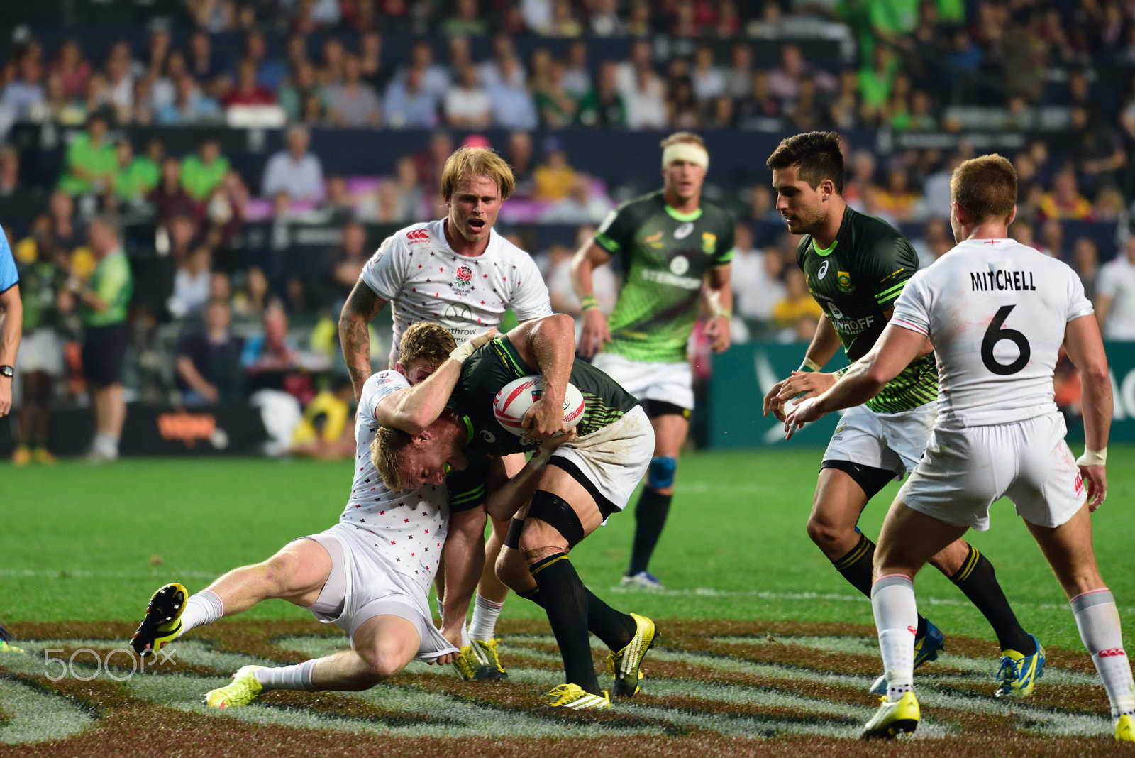 Nikon D810A + Nikon AF-S Nikkor 200-500mm F5.6E ED VR sample photo. Rugby in hong kong photography