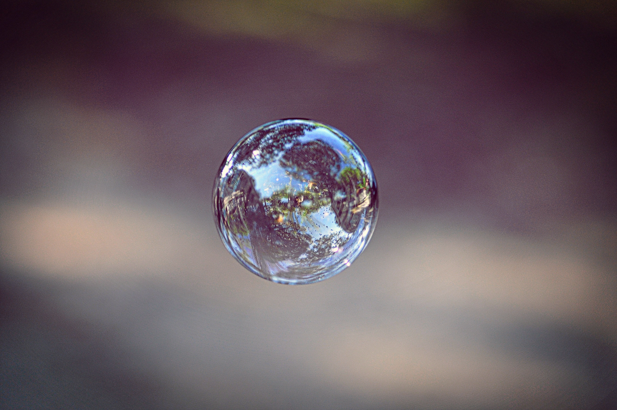 Sigma 105mm F2.8 EX DG Macro sample photo. Bubble photography