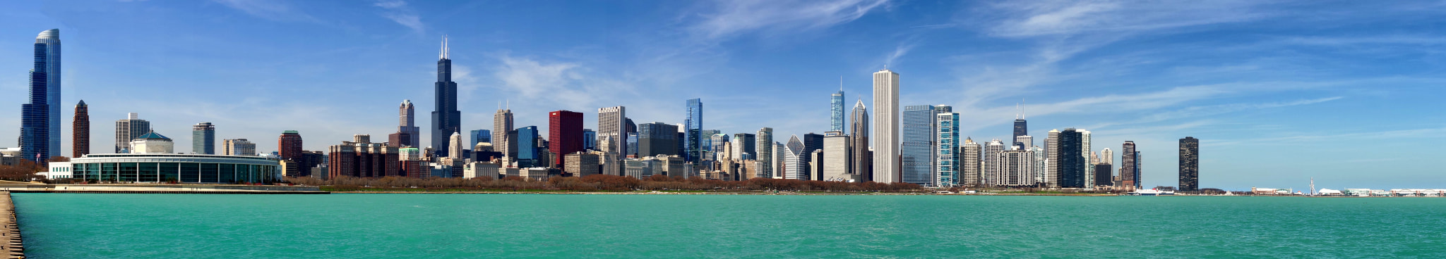 Hasselblad HV sample photo. Chicago skyline photography