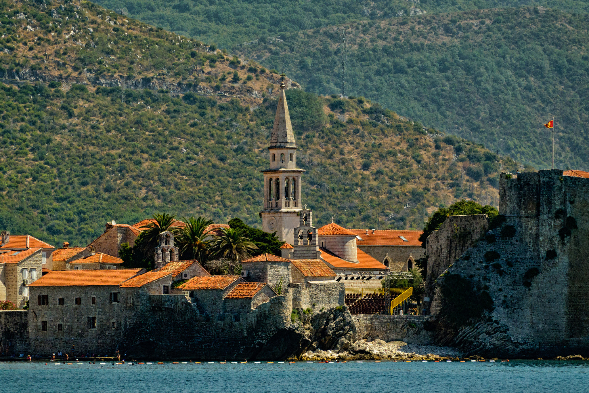 Sigma 18-200mm F3.5-6.3 II DC OS HSM sample photo. Old town of budva photography