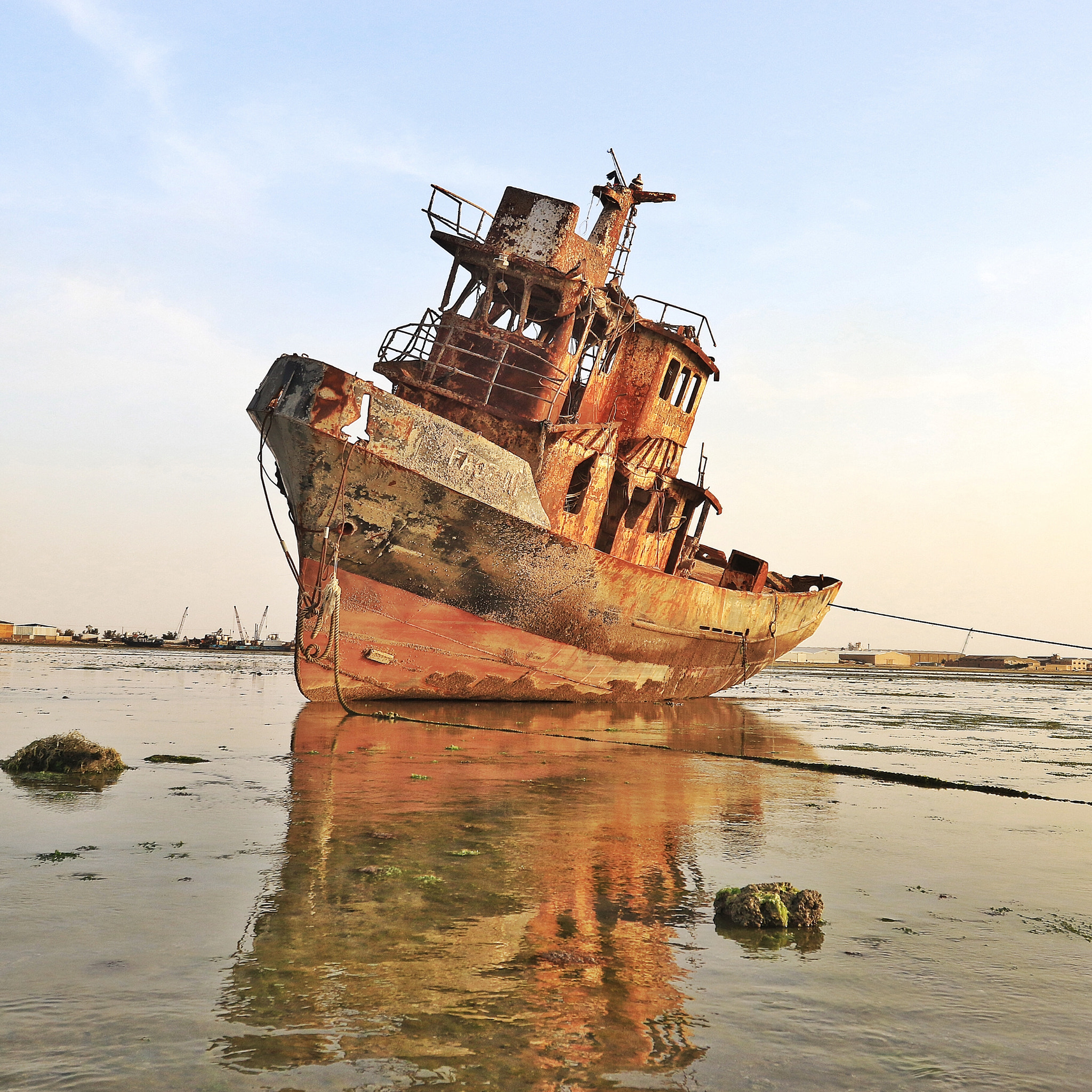 Canon EF 17-40mm F4L USM sample photo. Kuwaitbeach sunrise photography