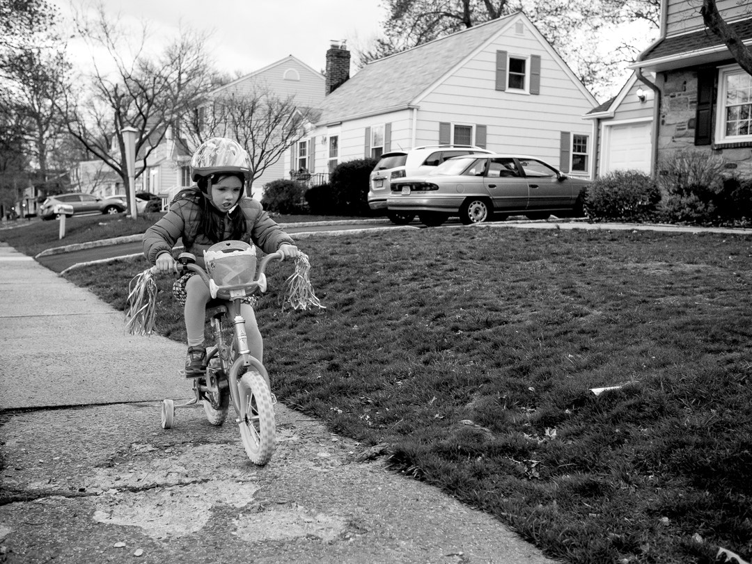 Panasonic Lumix DMC-G7 + LUMIX G 20/F1.7 II sample photo. Determination (with training wheels) photography