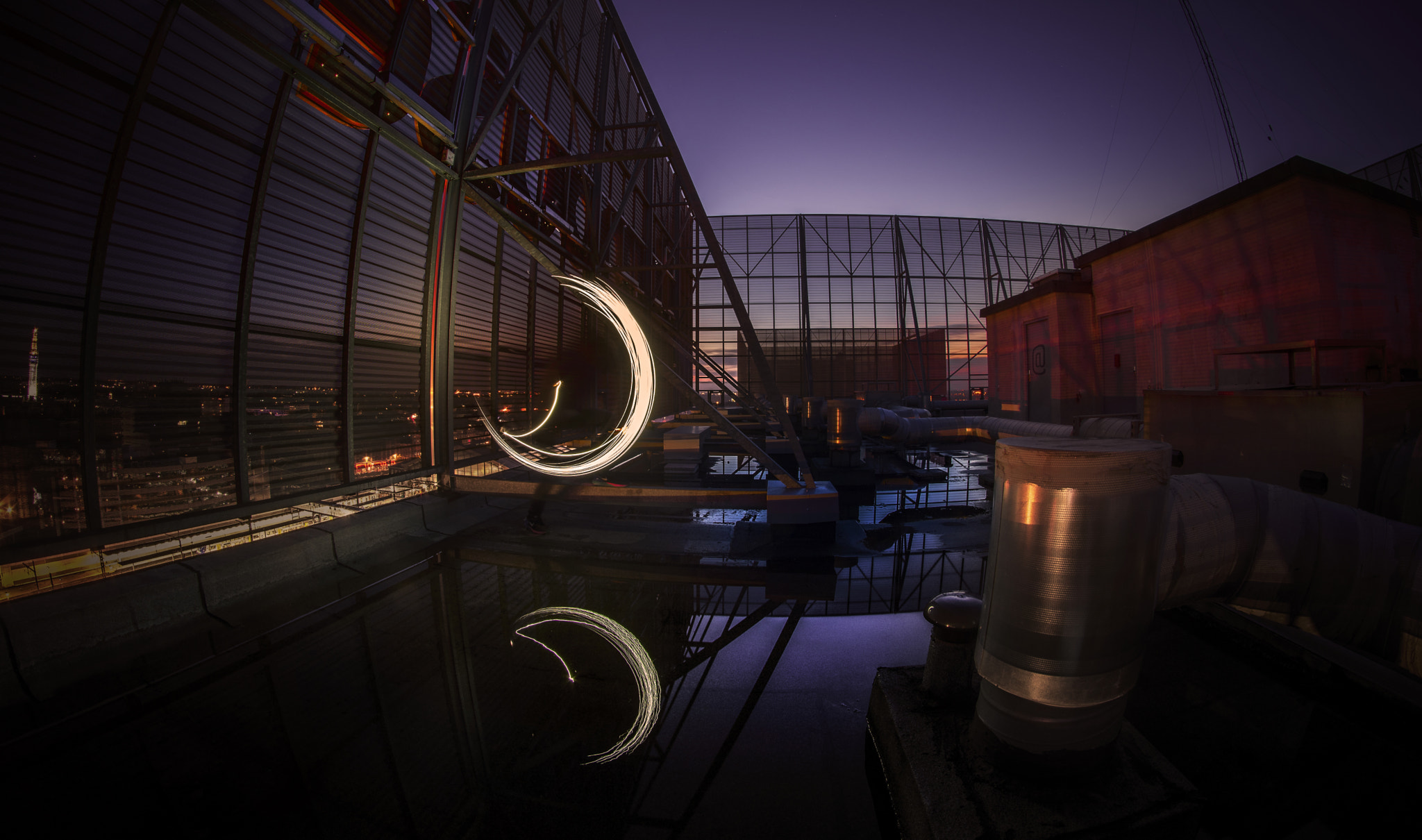 Nikon D7200 + Samyang 8mm F3.5 Aspherical IF MC Fisheye sample photo. Saturated night photography