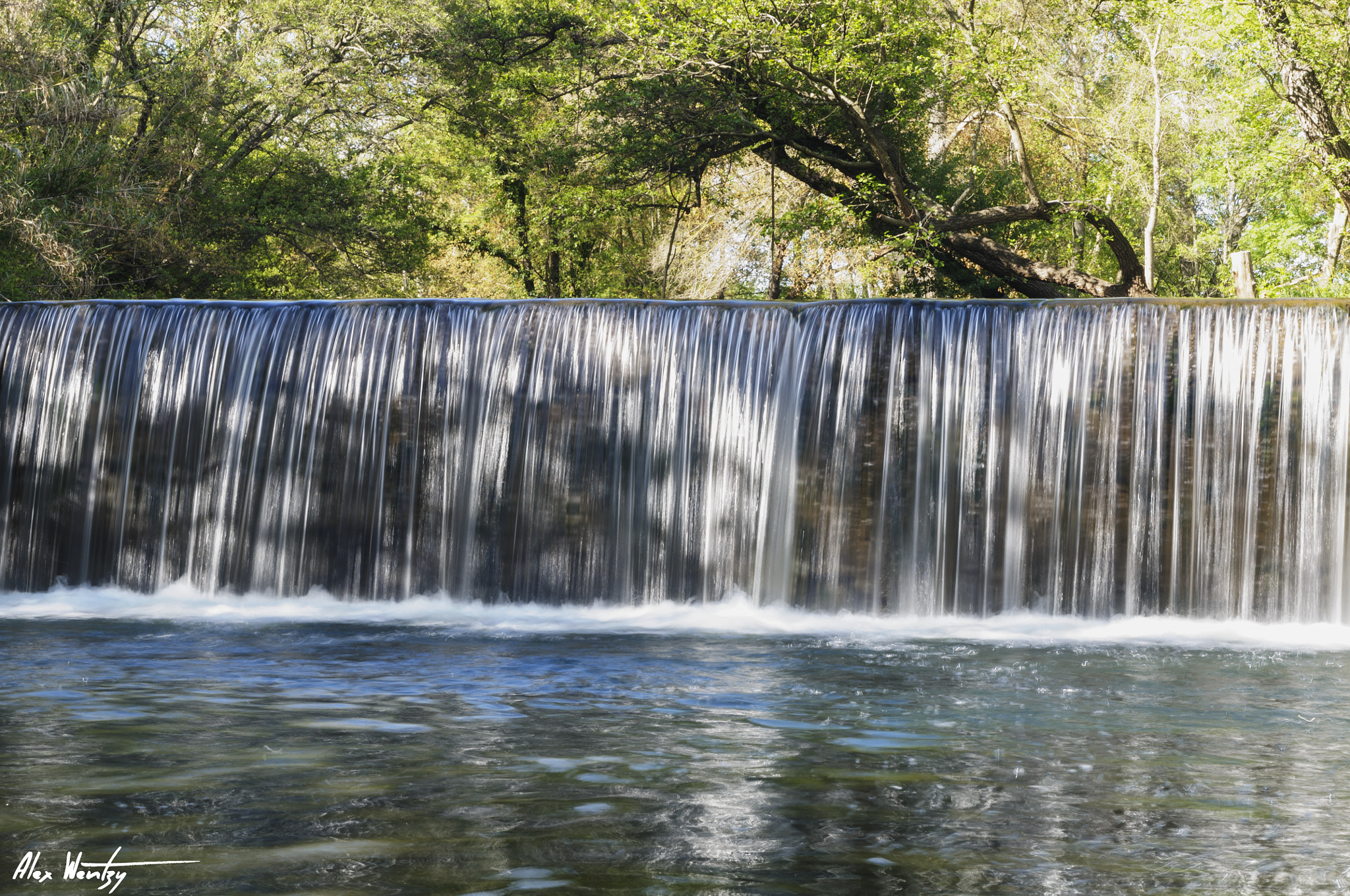 Sigma 24-70mm F2.8 EX DG HSM sample photo. Cascade long exposure photography