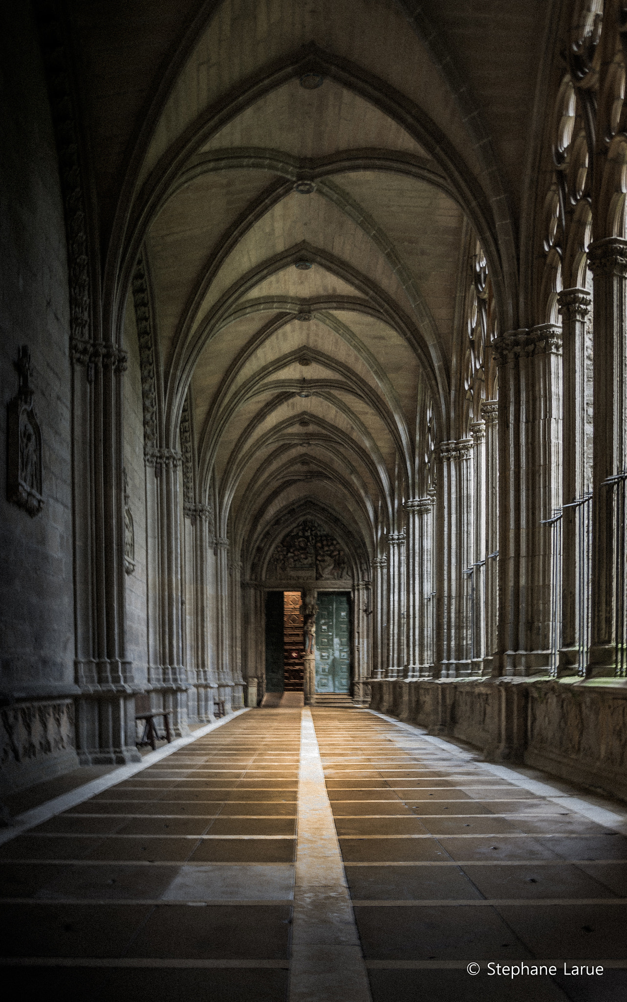 Sigma 17-50mm F2.8 EX DC HSM sample photo. Cathedral walkway photography