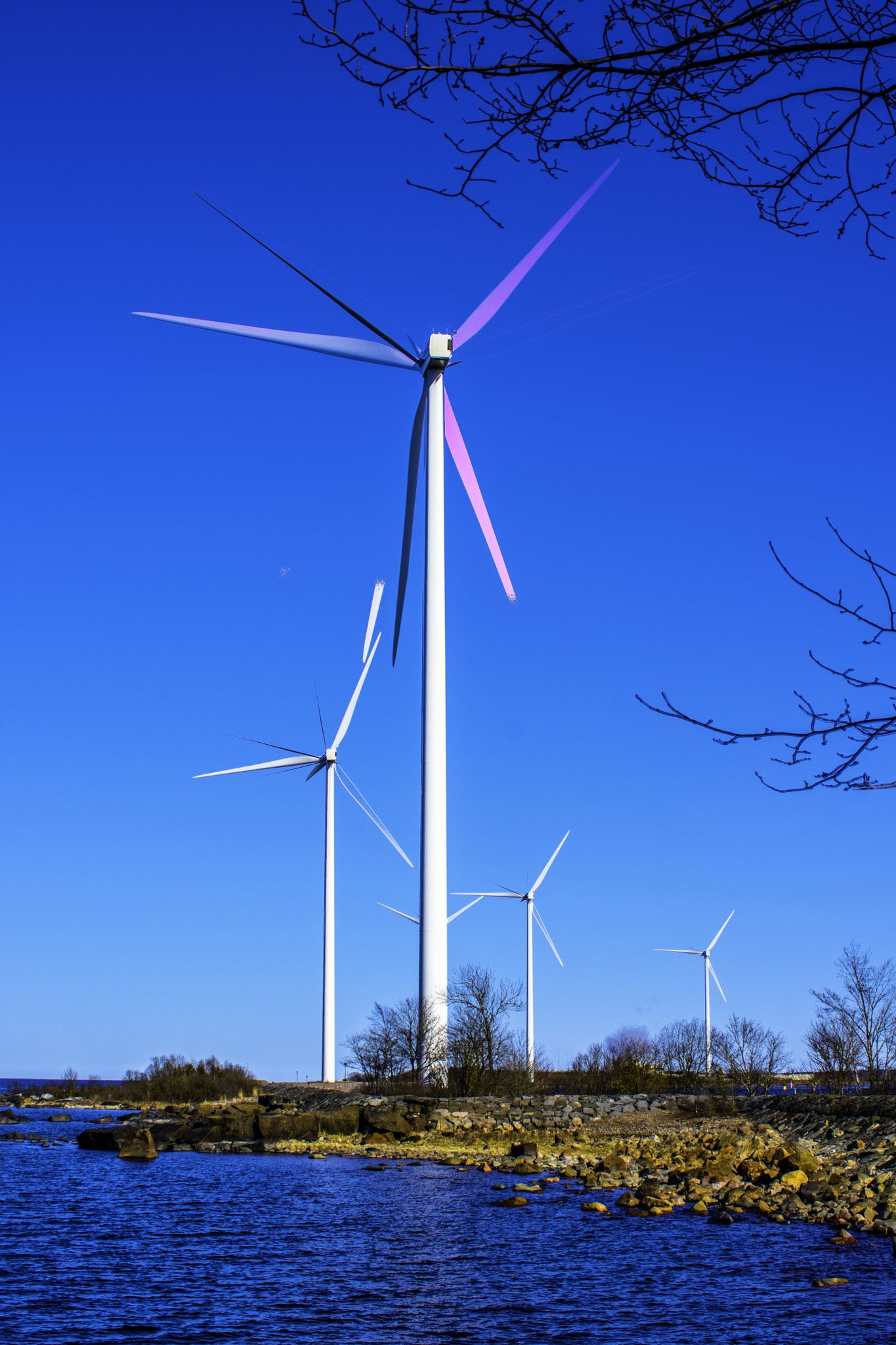 AF Zoom-Nikkor 35-135mm f/3.5-4.5 sample photo. Hdr interesting wind park. photography