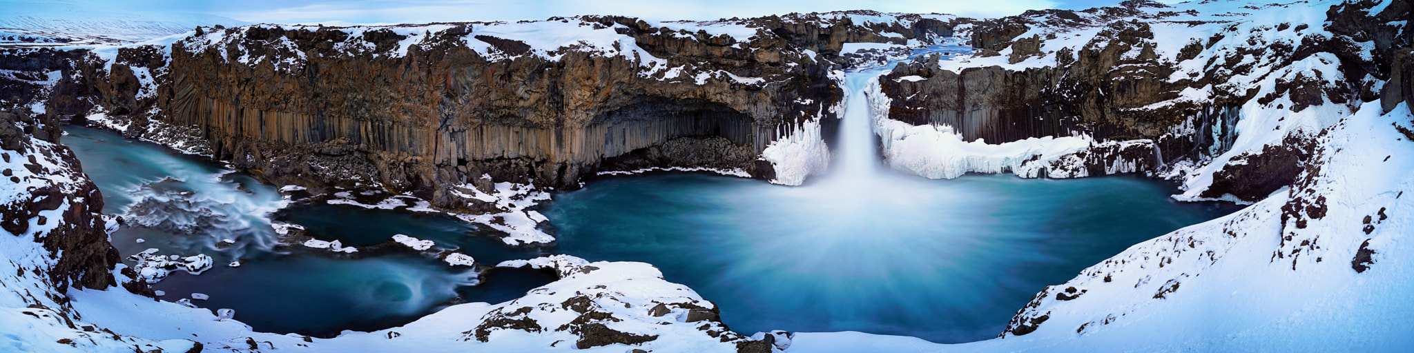 E 35mm F2 sample photo. Aldeyjarfoss photography