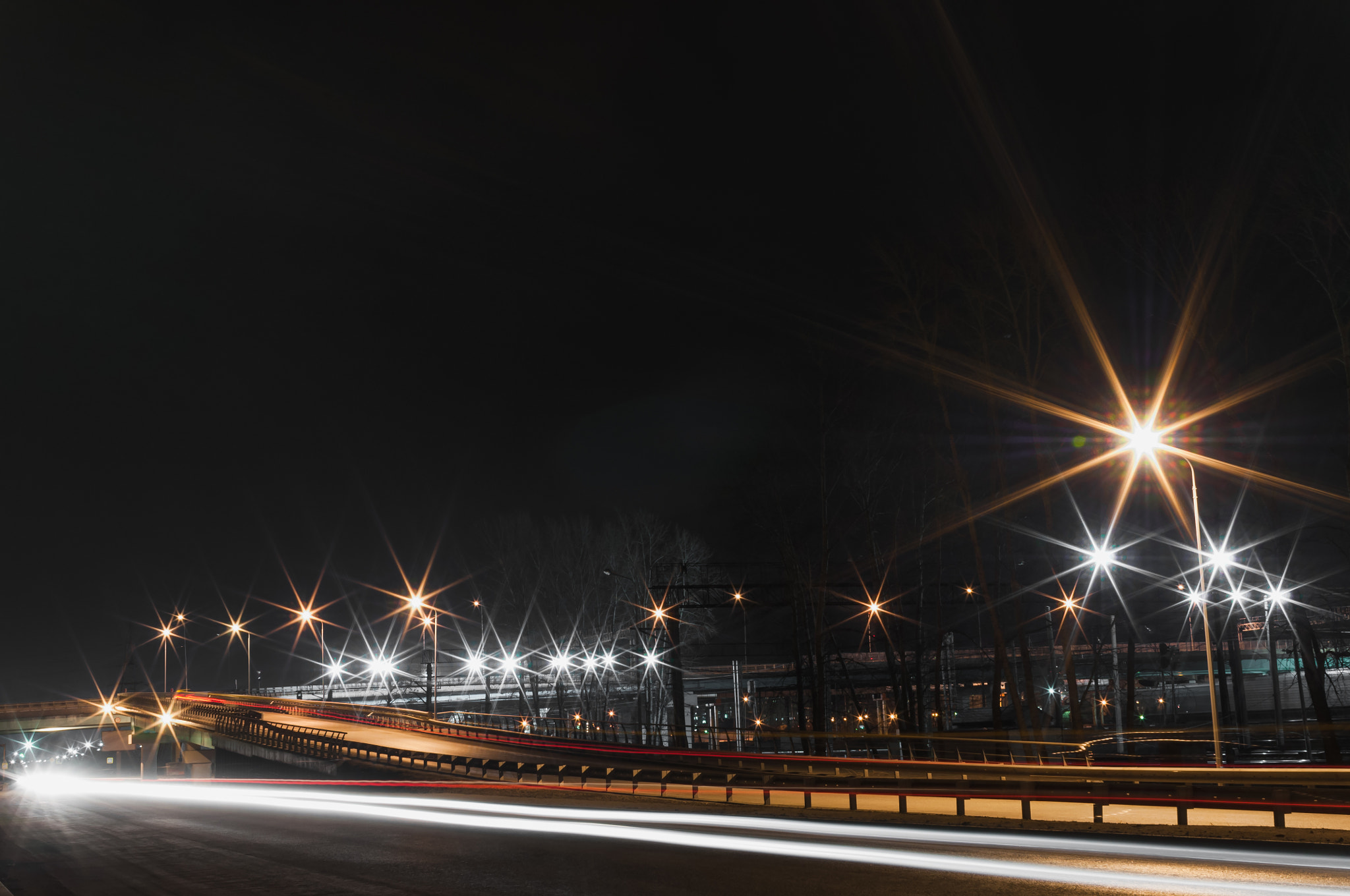 Nikon D300 + Sigma 30mm F1.4 EX DC HSM sample photo. Night blur photography