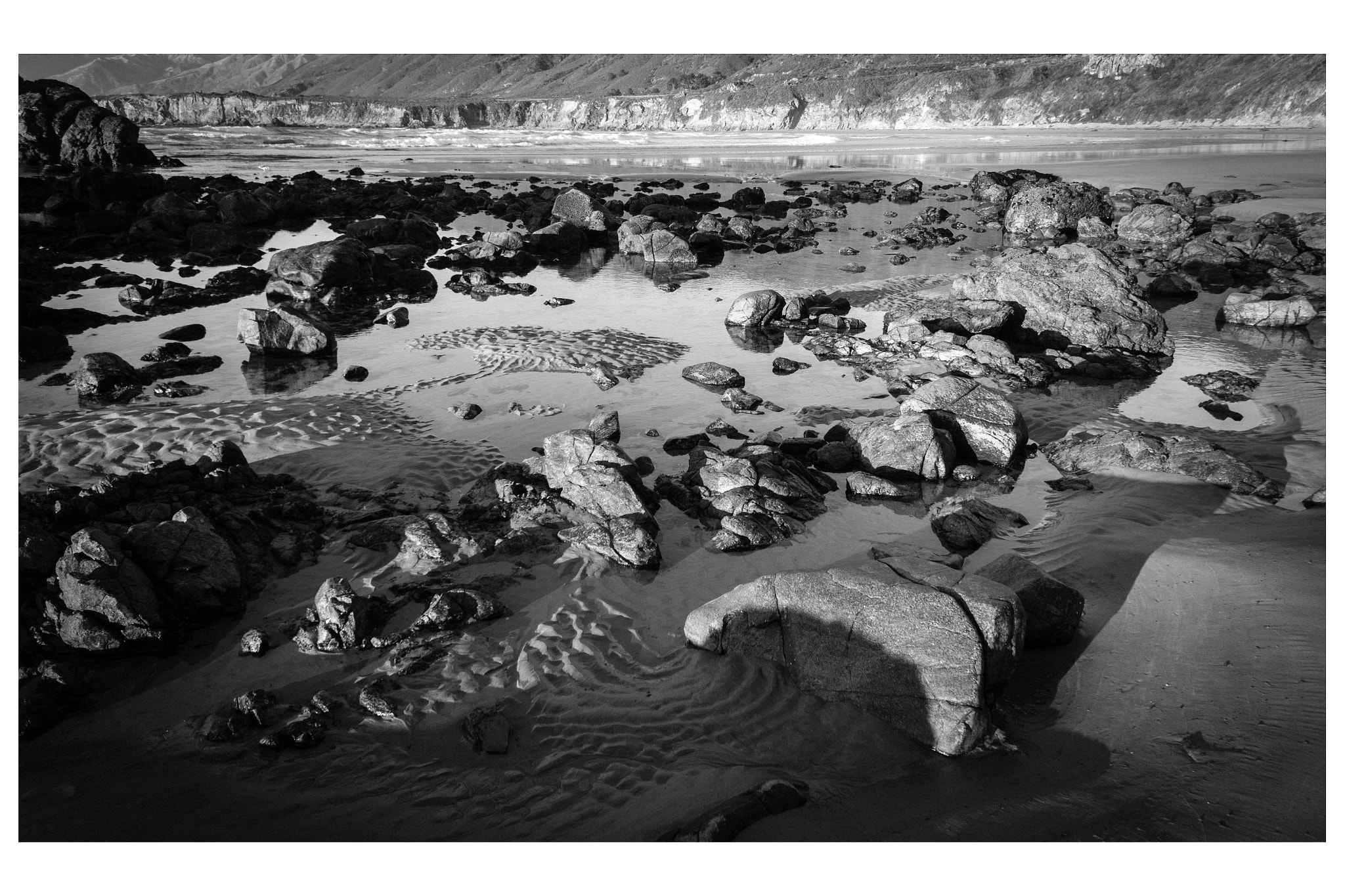 Sony Alpha NEX-6 + Sony E 16mm F2.8 sample photo. Sand dollar beach photography