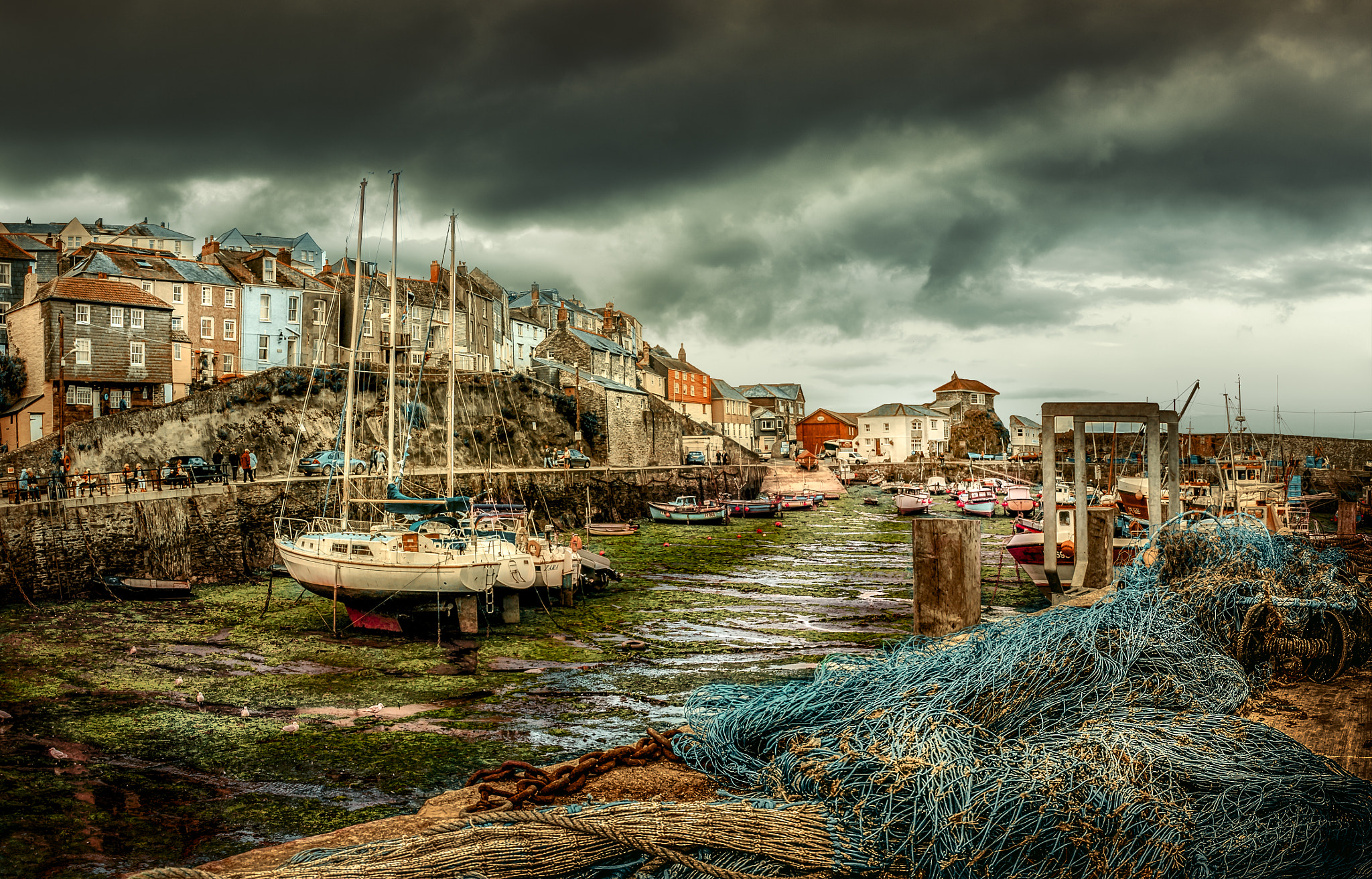 Canon EF-S 18-55mm F3.5-5.6 sample photo. Mevagissey photography