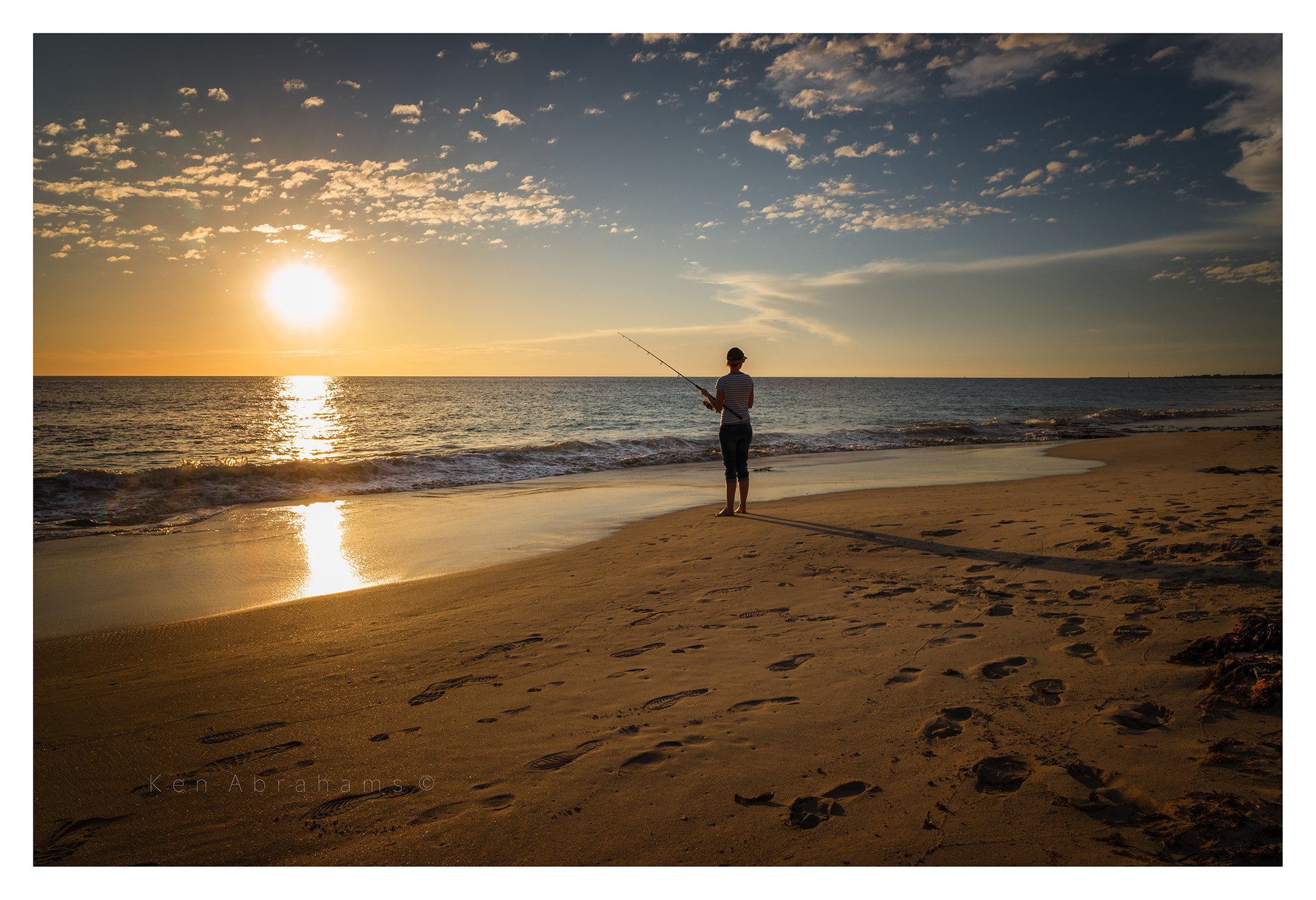 Leica Super-Elmar-M 21mm F3.4 ASPH sample photo. Fishing for the sun photography