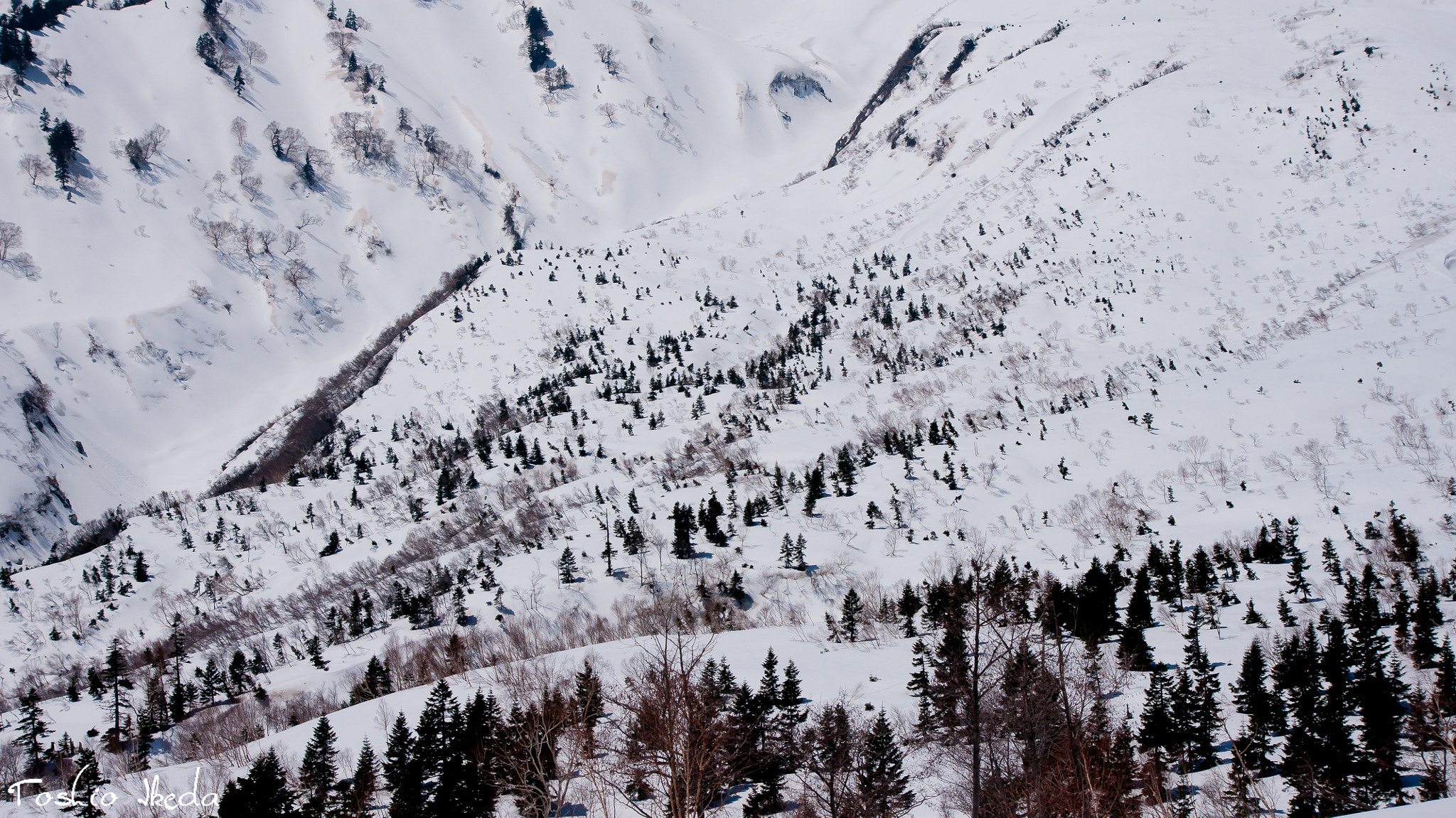 Sony Alpha DSLR-A700 sample photo. Snowy mountain photography