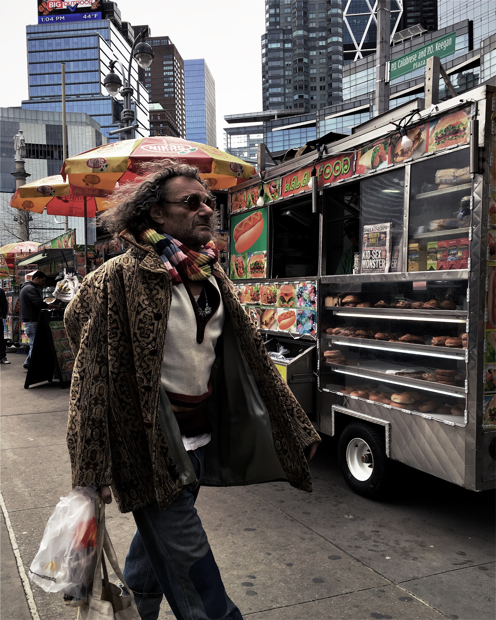 Hipstamatic 312 sample photo. Columbus circle nyc photography