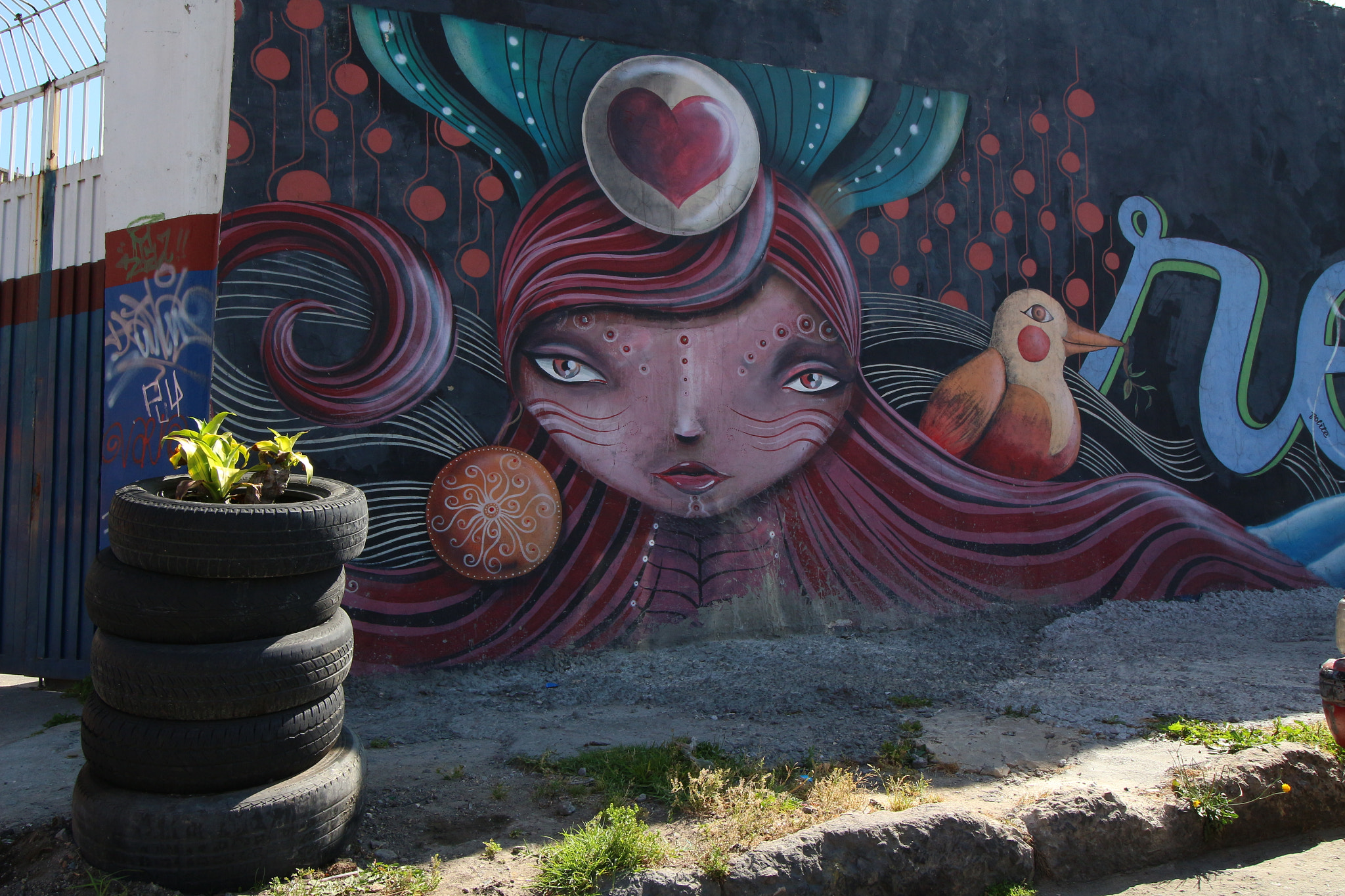 Canon EF-S 10-18mm F4.5–5.6 IS STM sample photo. Grafitti in bogotá photography