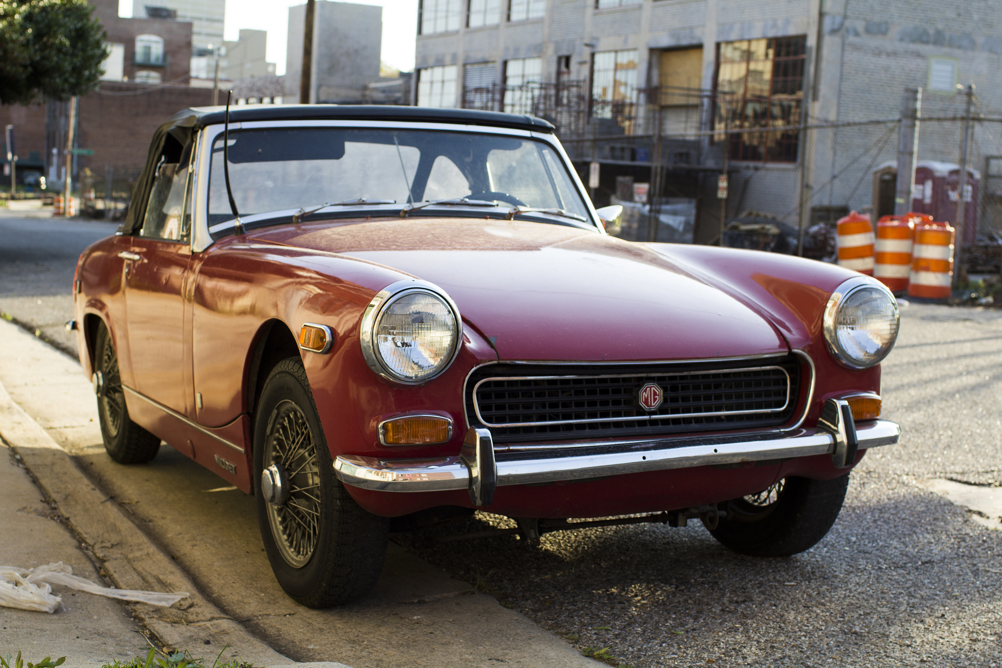 Canon EF 35mm F1.4L USM sample photo. Mg midget photography