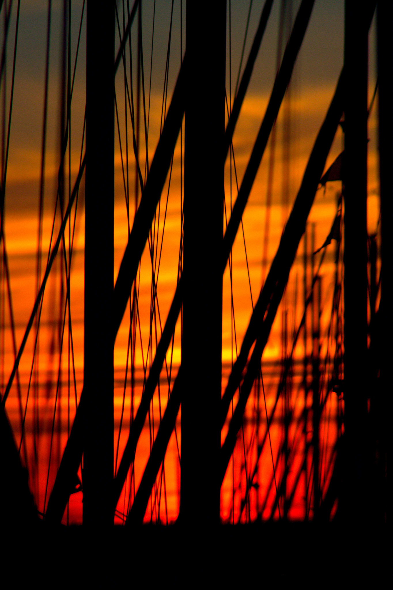 Canon EOS 40D + Tamron AF 28-300mm F3.5-6.3 XR Di VC LD Aspherical (IF) Macro sample photo. Sunset at lomma harbour photography