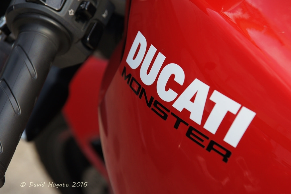 Sony DT 18-135mm F3.5-5.6 SAM sample photo. Ducati monster photography
