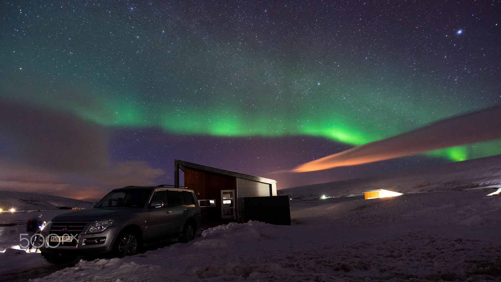 Sony a7R + Canon EF 16-35mm F2.8L II USM sample photo. Aurora in einishús photography